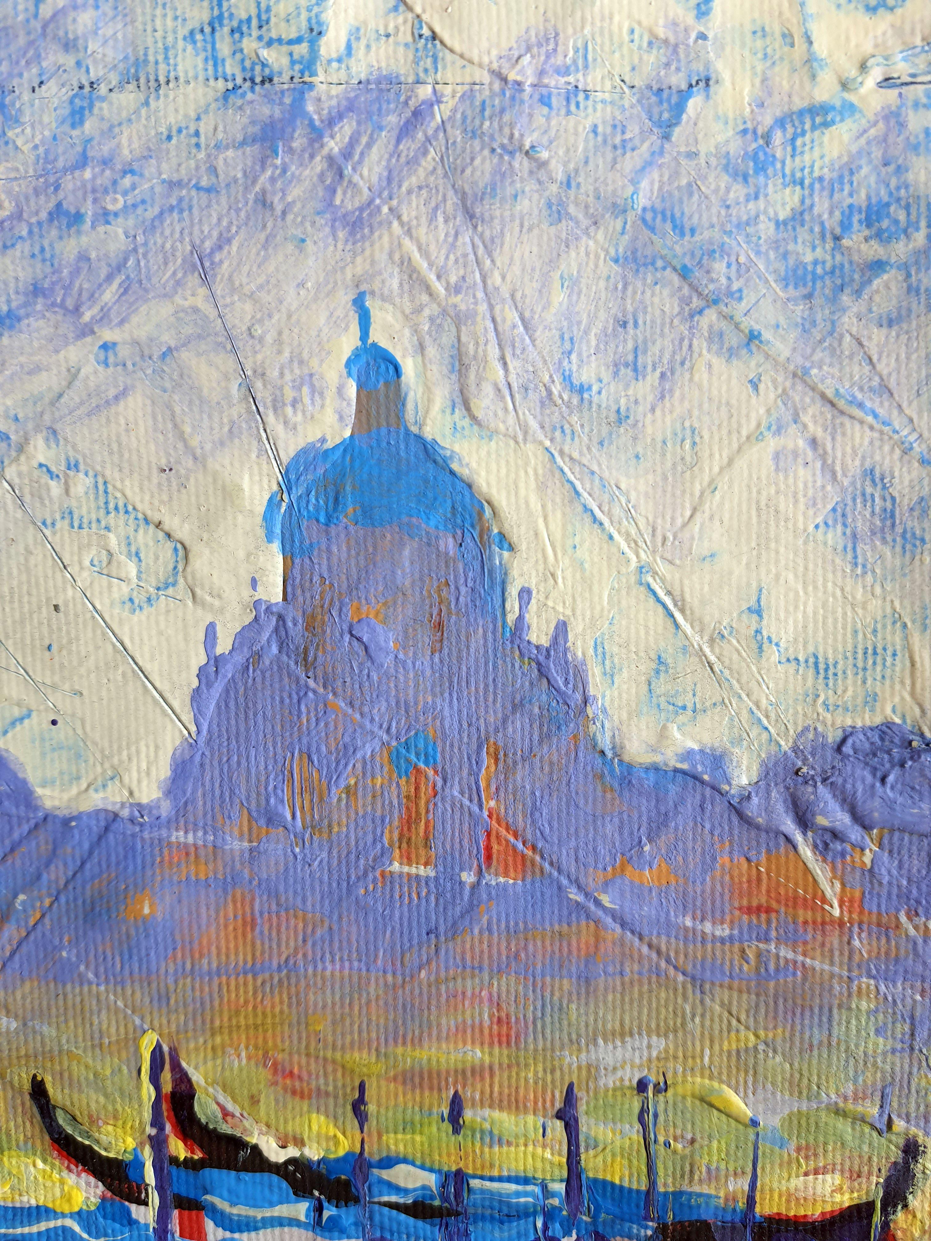 Venedig 3 (Expressionismus), Painting, von RAKHMET REDZHEPOV (RAMZI)