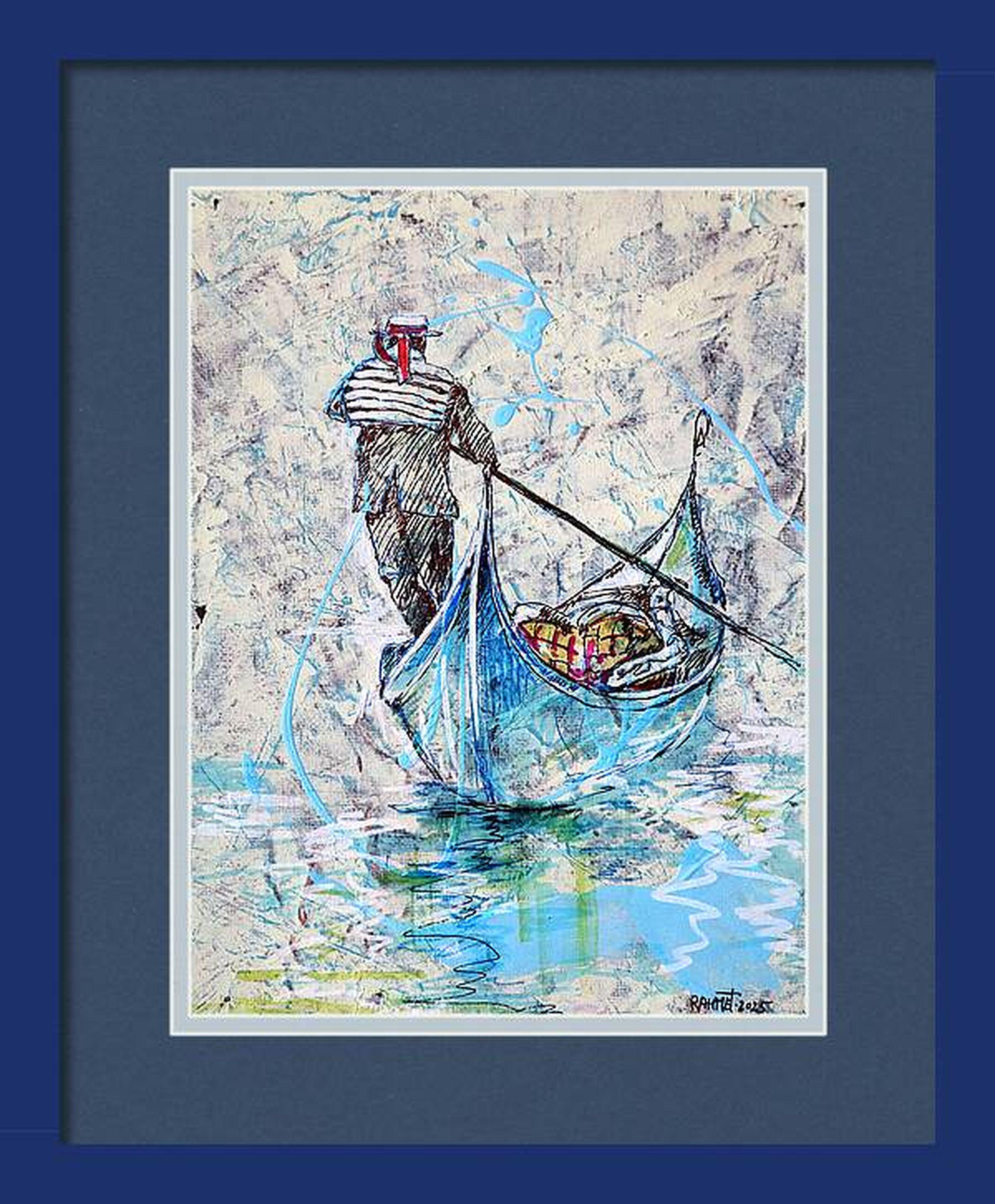 Venedig, Gondolier 2 im Angebot 6