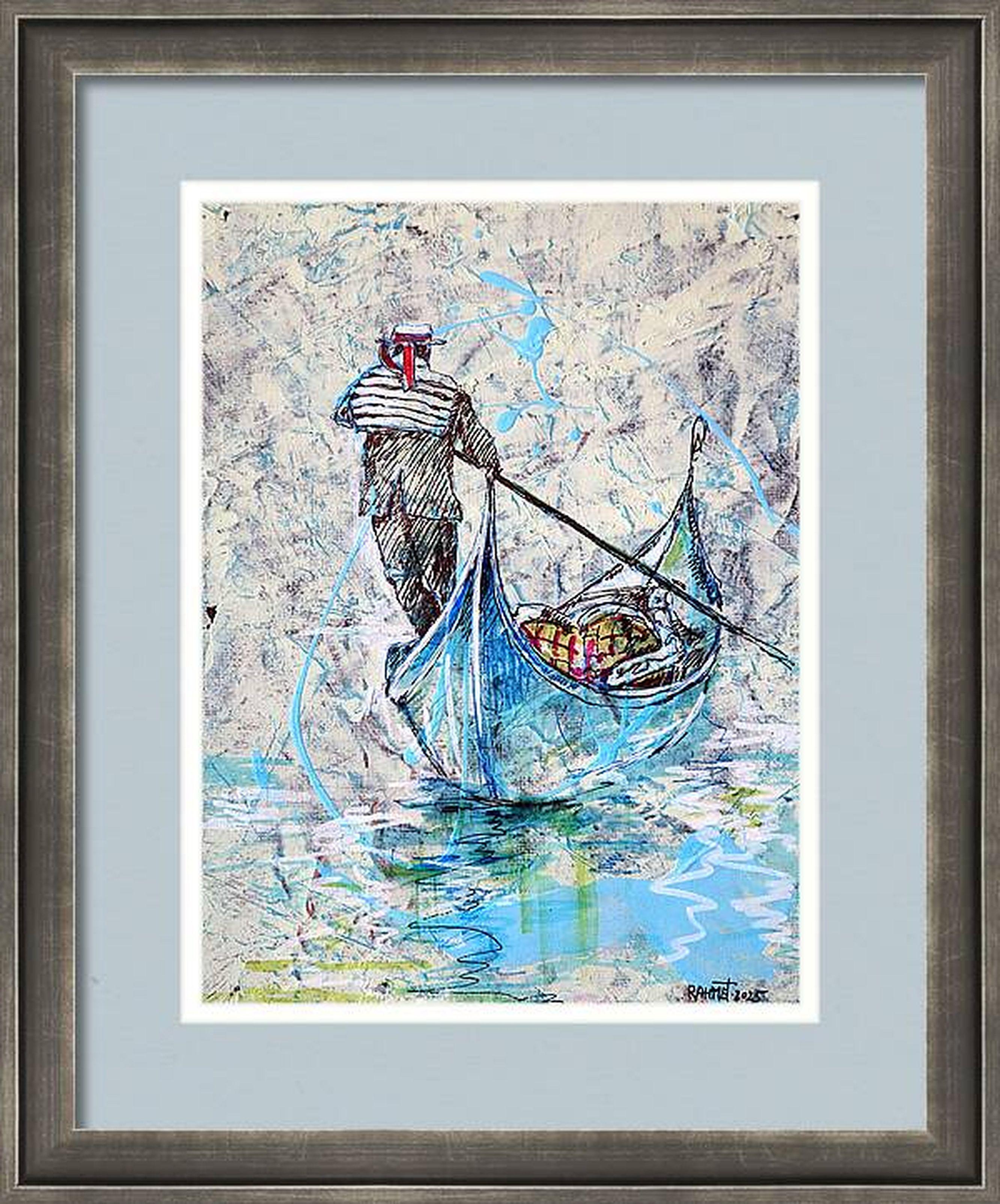 Venedig, Gondolier 2 im Angebot 4