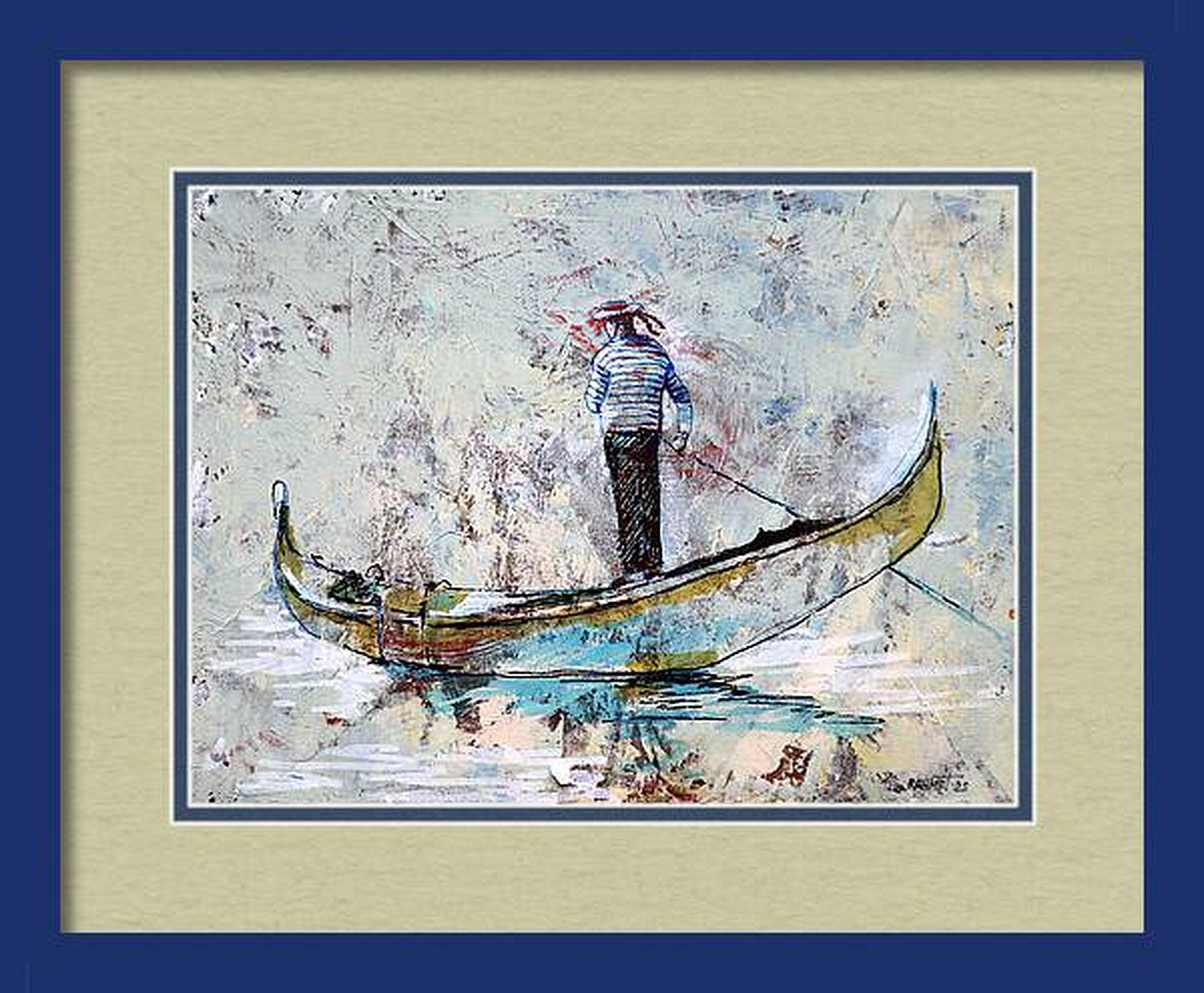 Venedig, Gondoliere im Angebot 1