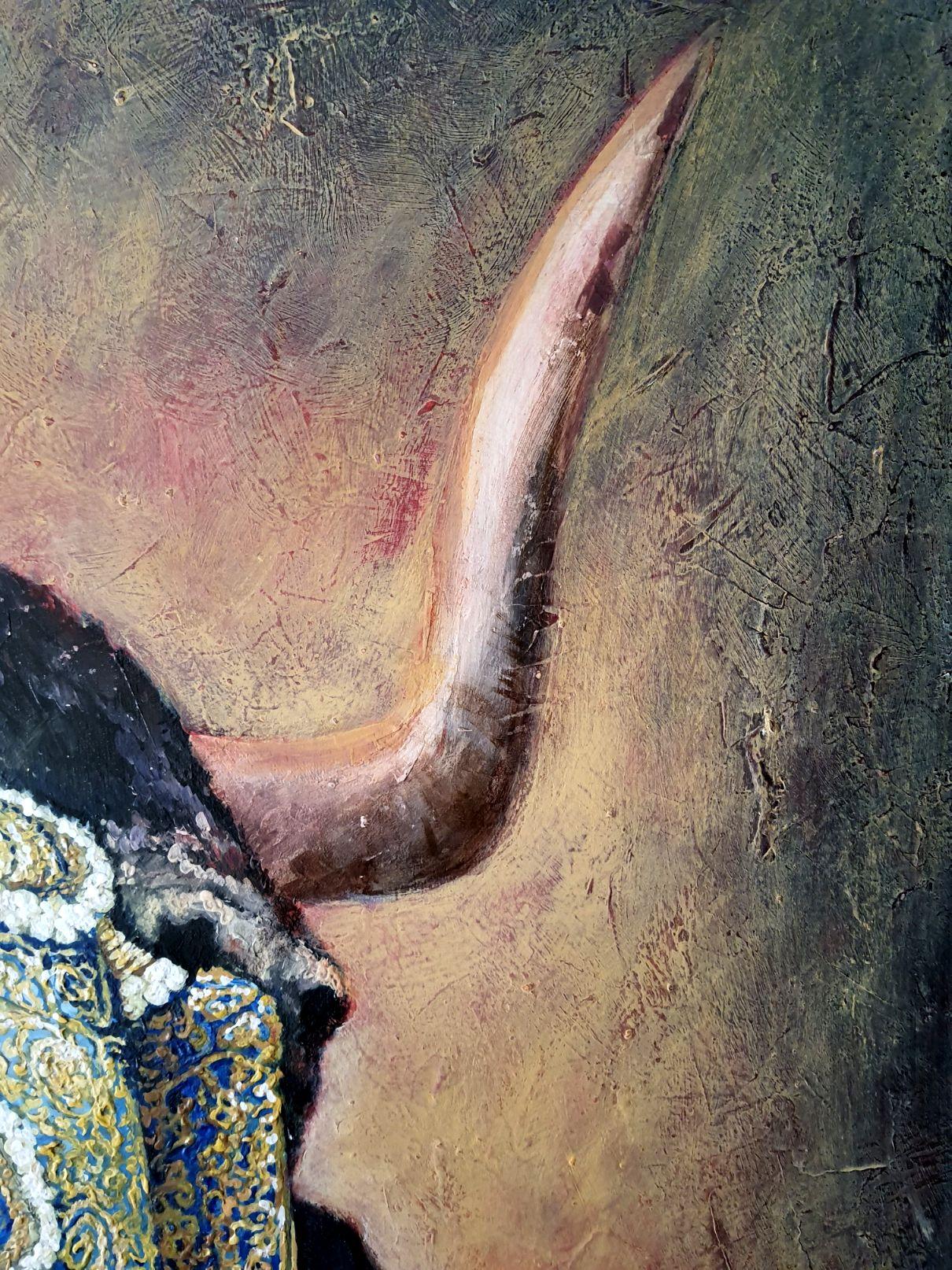 Symbole du taureau noir vicieux en vente 7