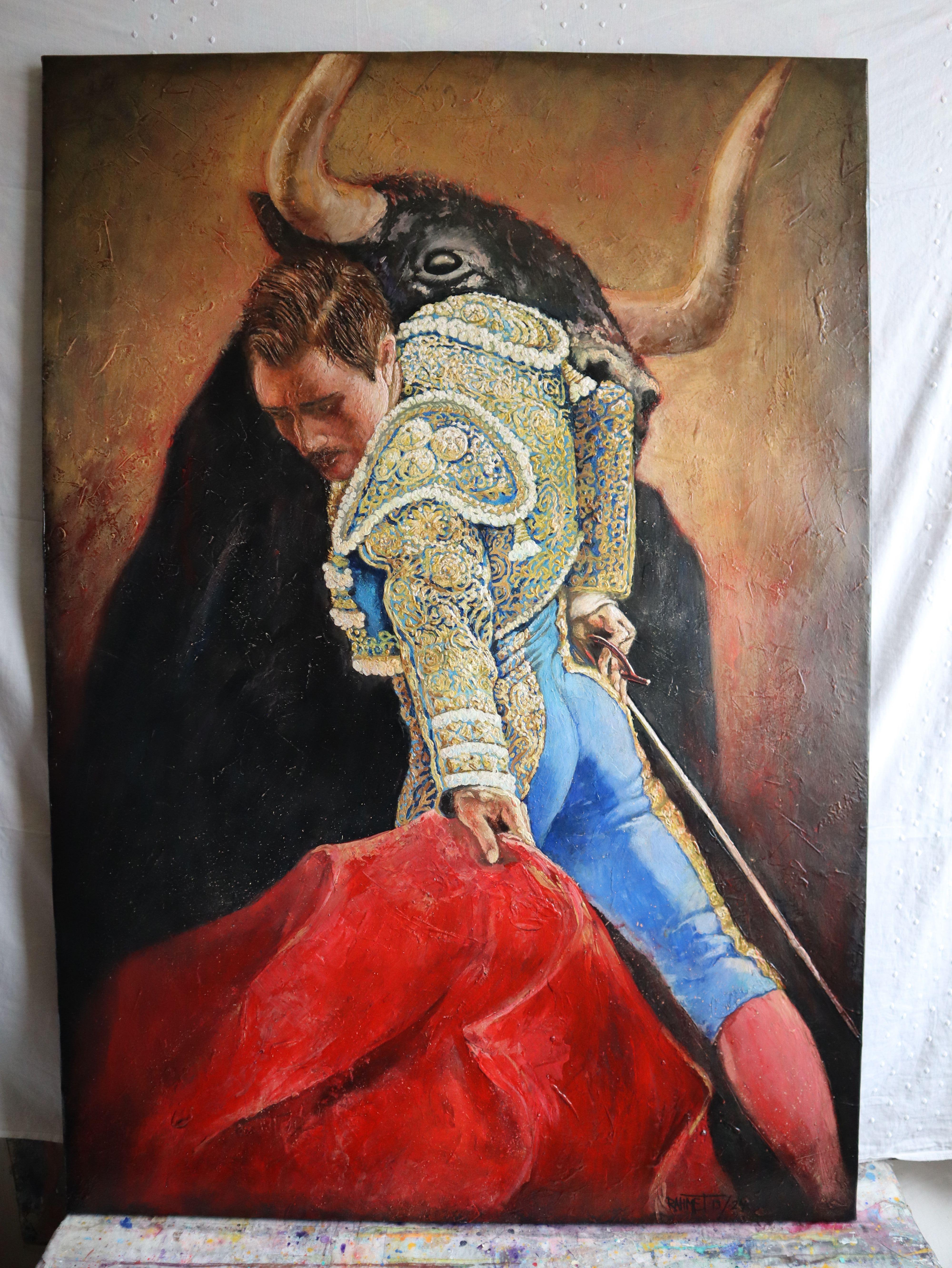 Symbole du taureau noir vicieux en vente 1