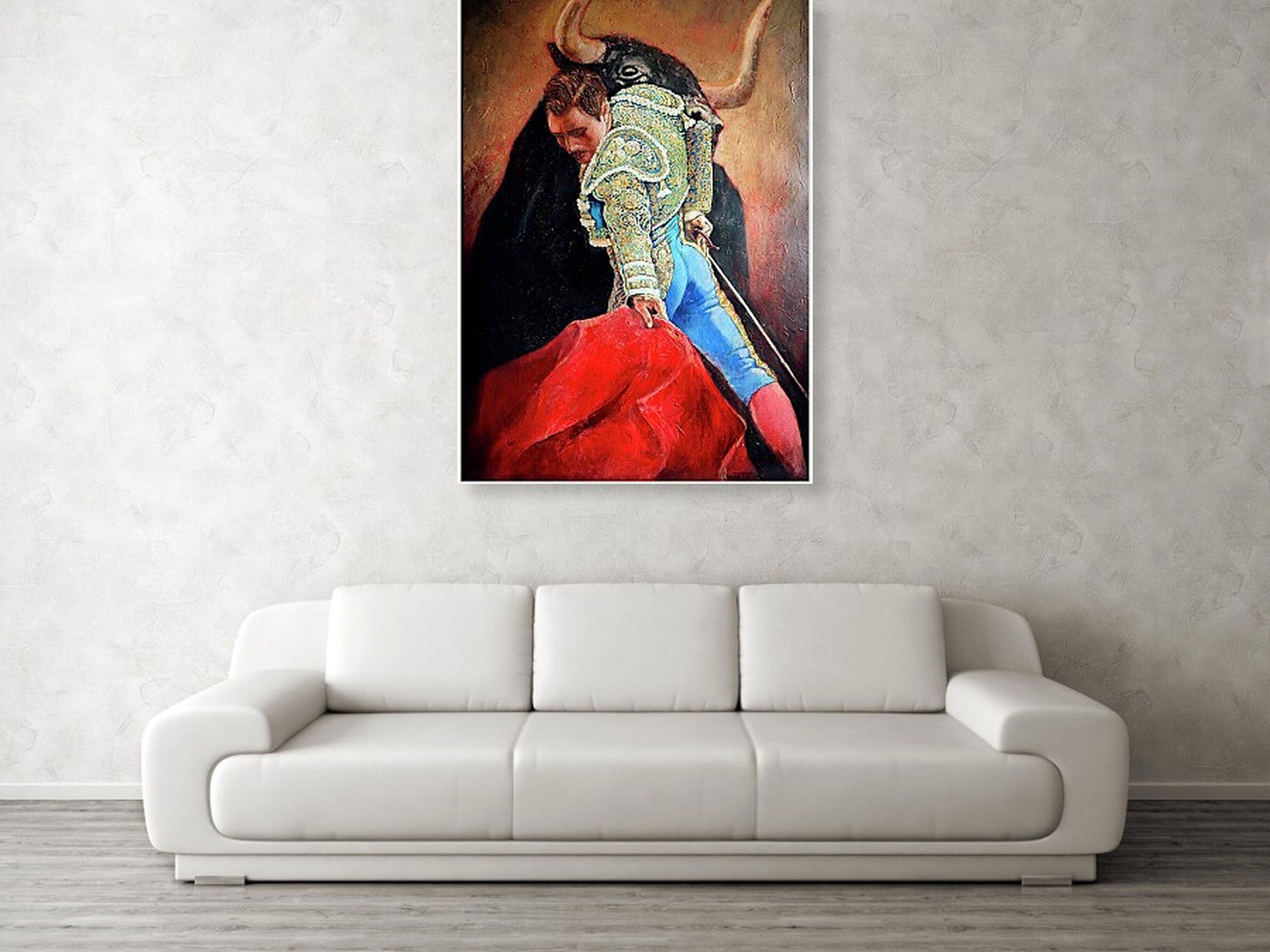 Symbole du taureau noir vicieux en vente 1