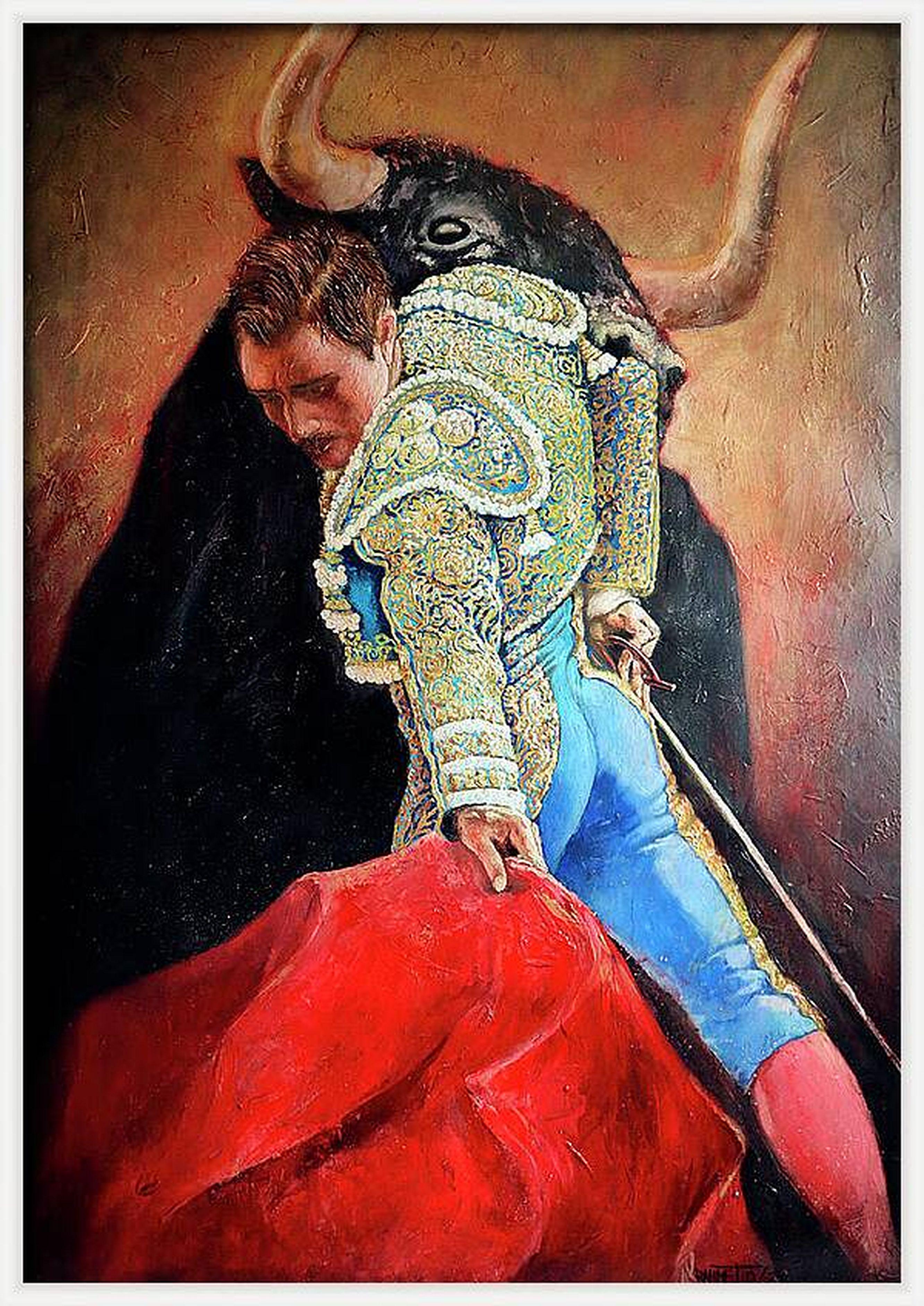 Symbole du taureau noir vicieux en vente 2