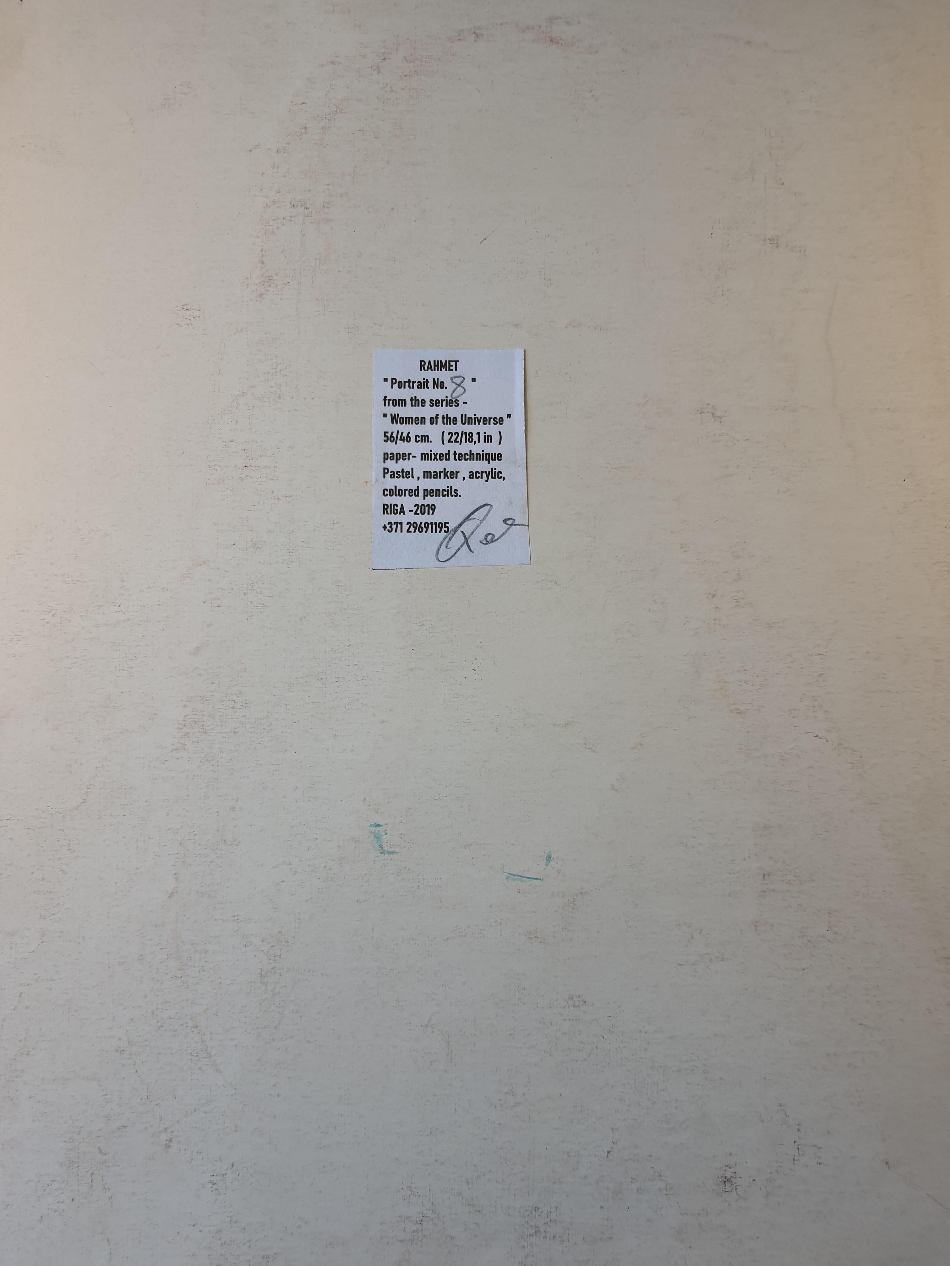 Vergine. dipinto originale in vendita 6