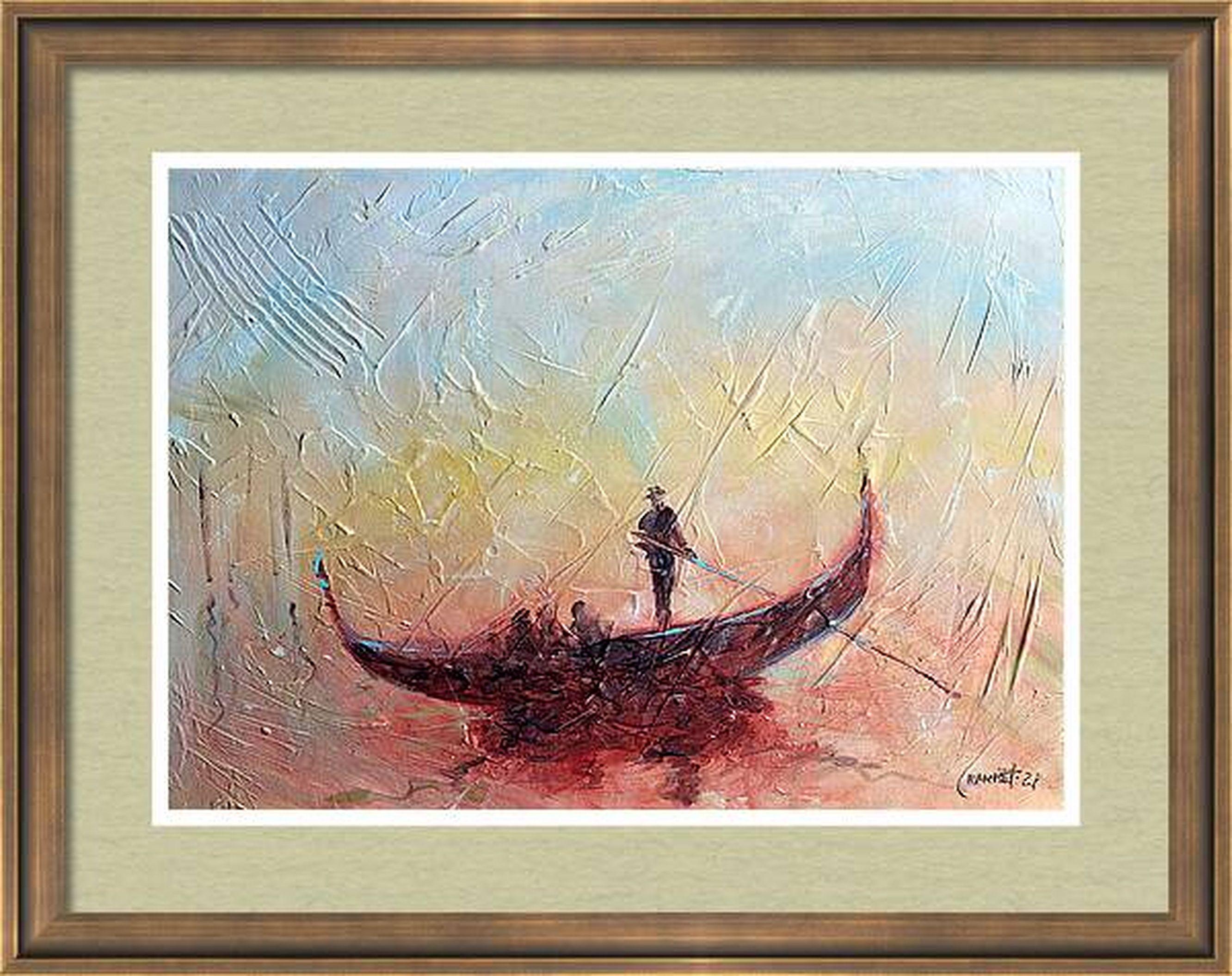 Sunset chaud de Venise en vente 6