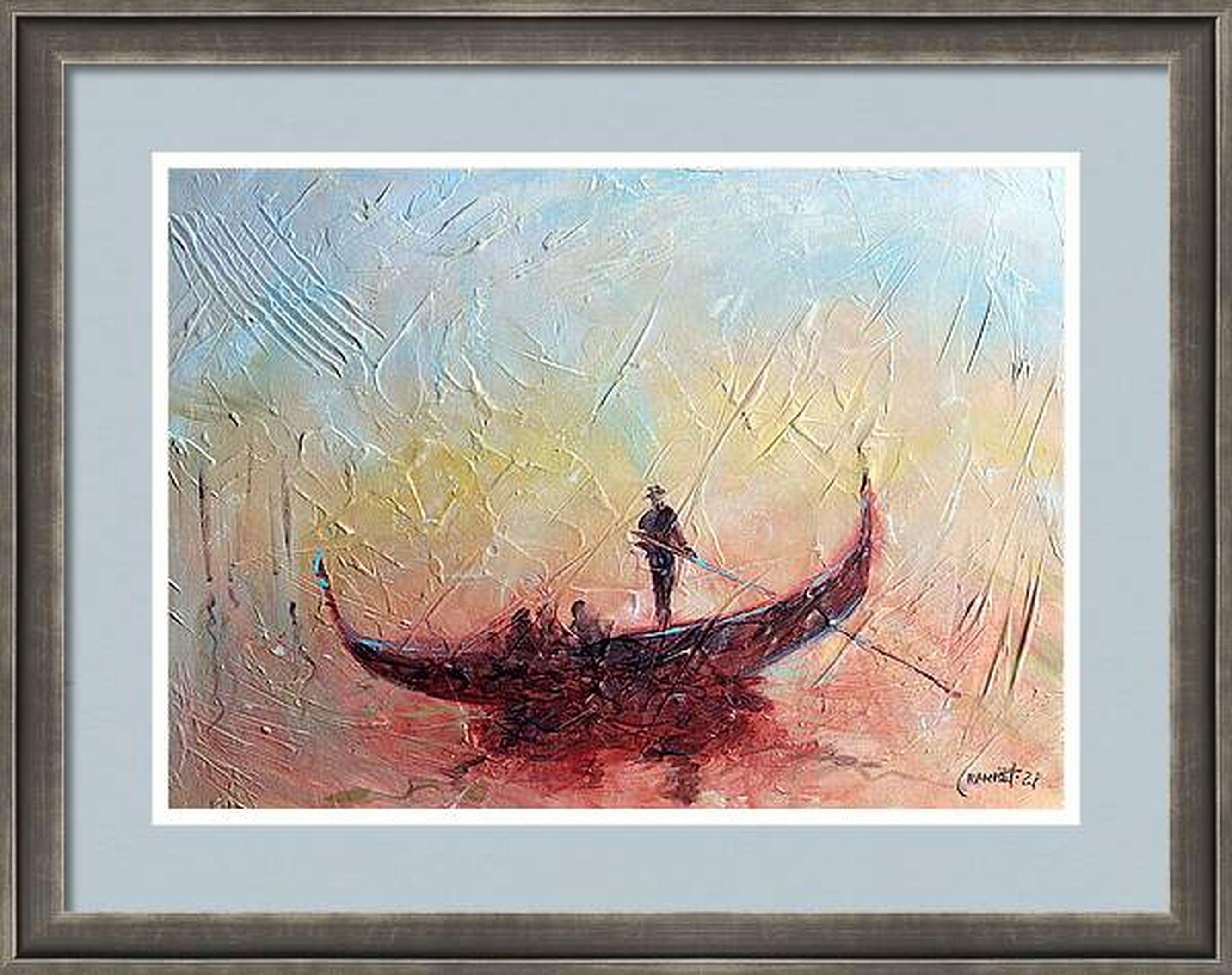 Sunset chaud de Venise en vente 7