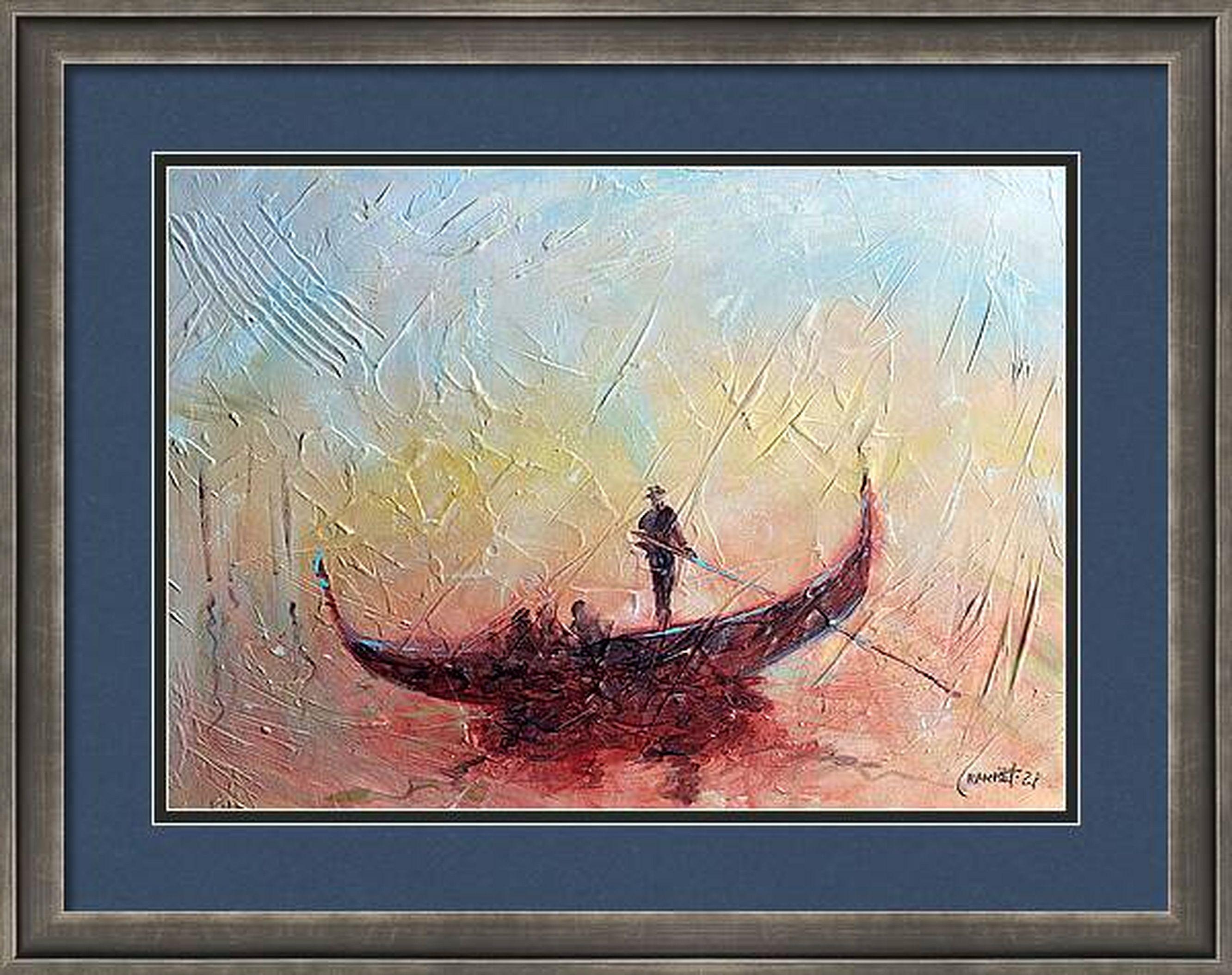 Sunset chaud de Venise en vente 8
