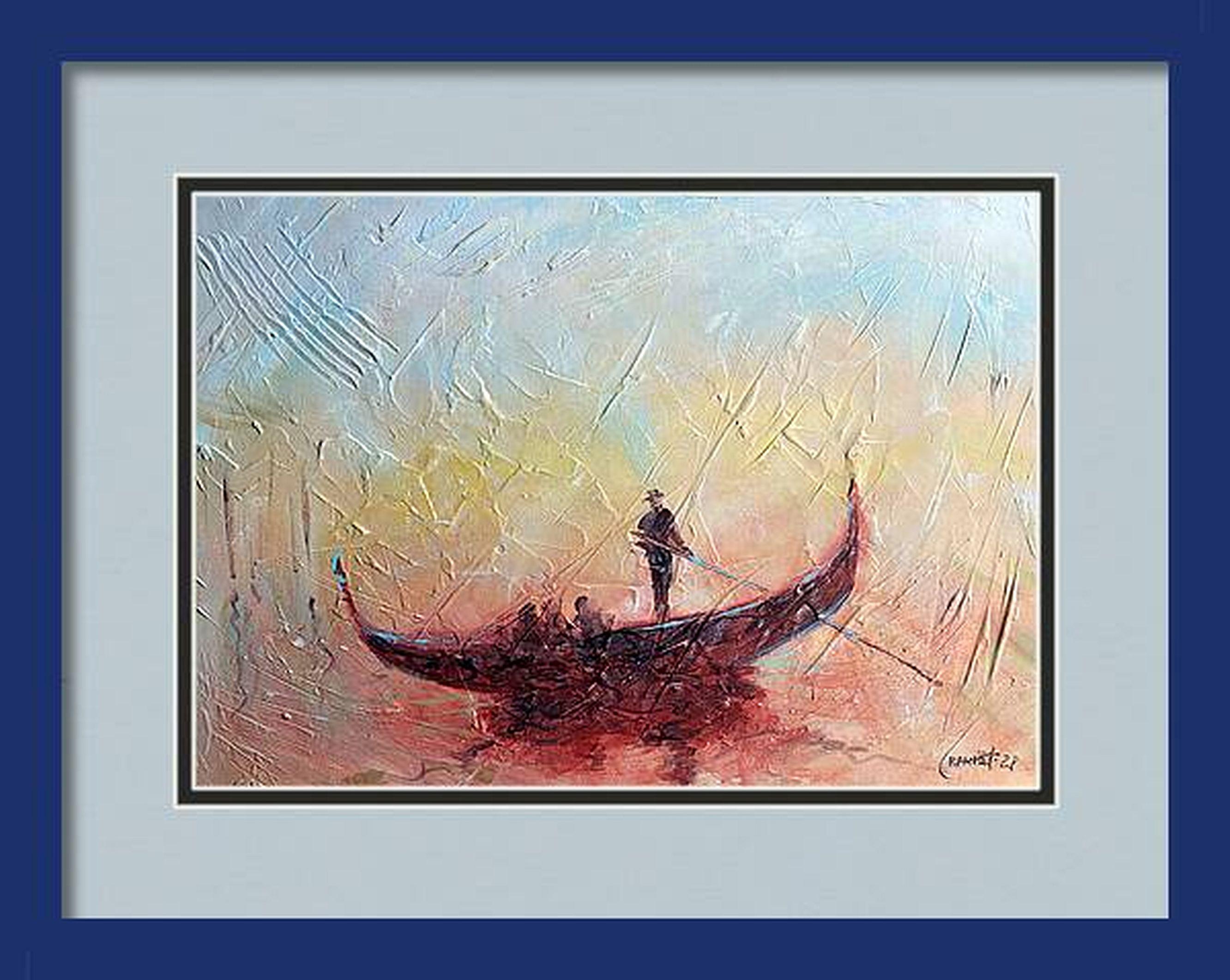 Sunset chaud de Venise en vente 9