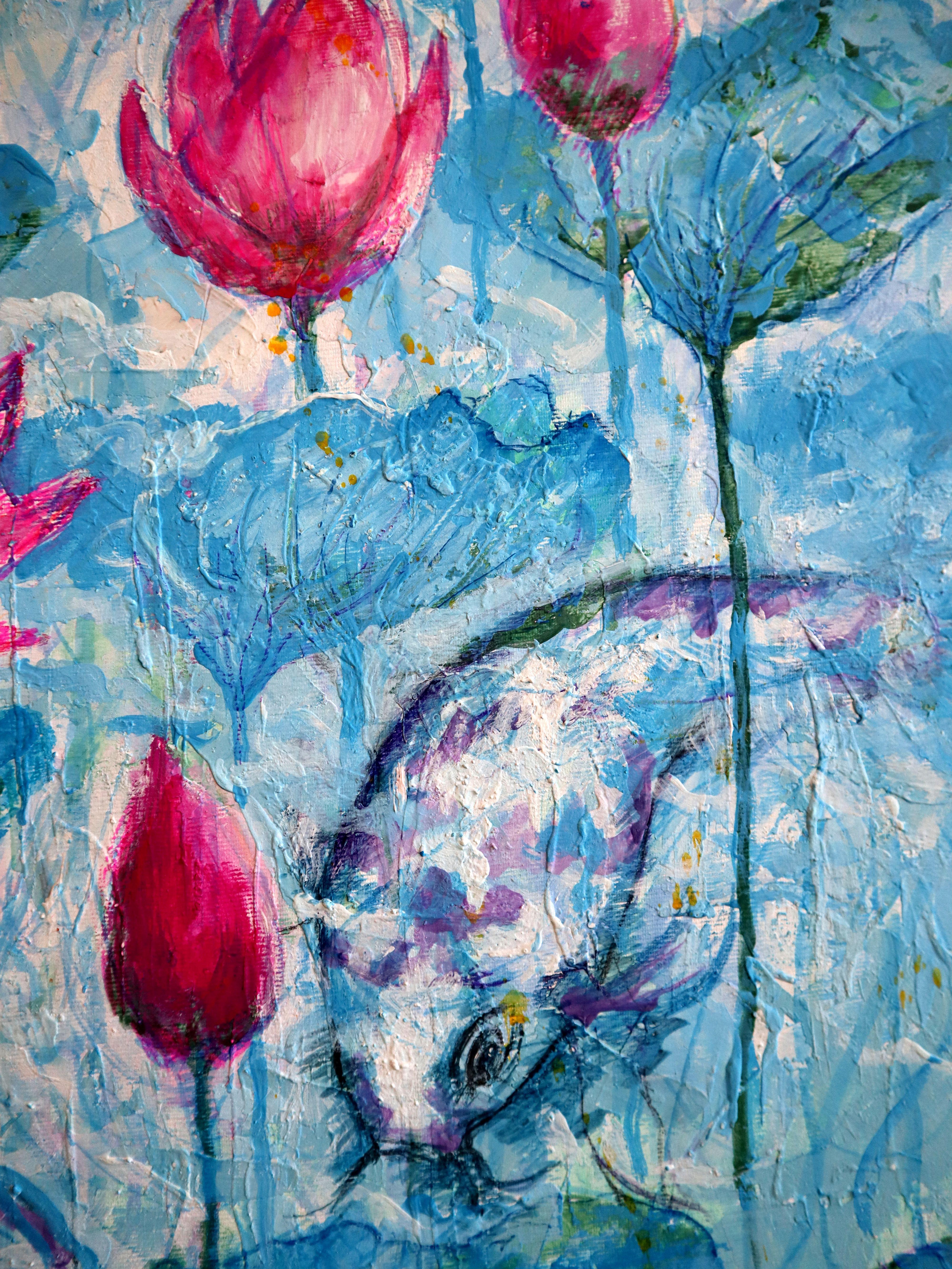 Nénuphars et poissons koï en vente 1