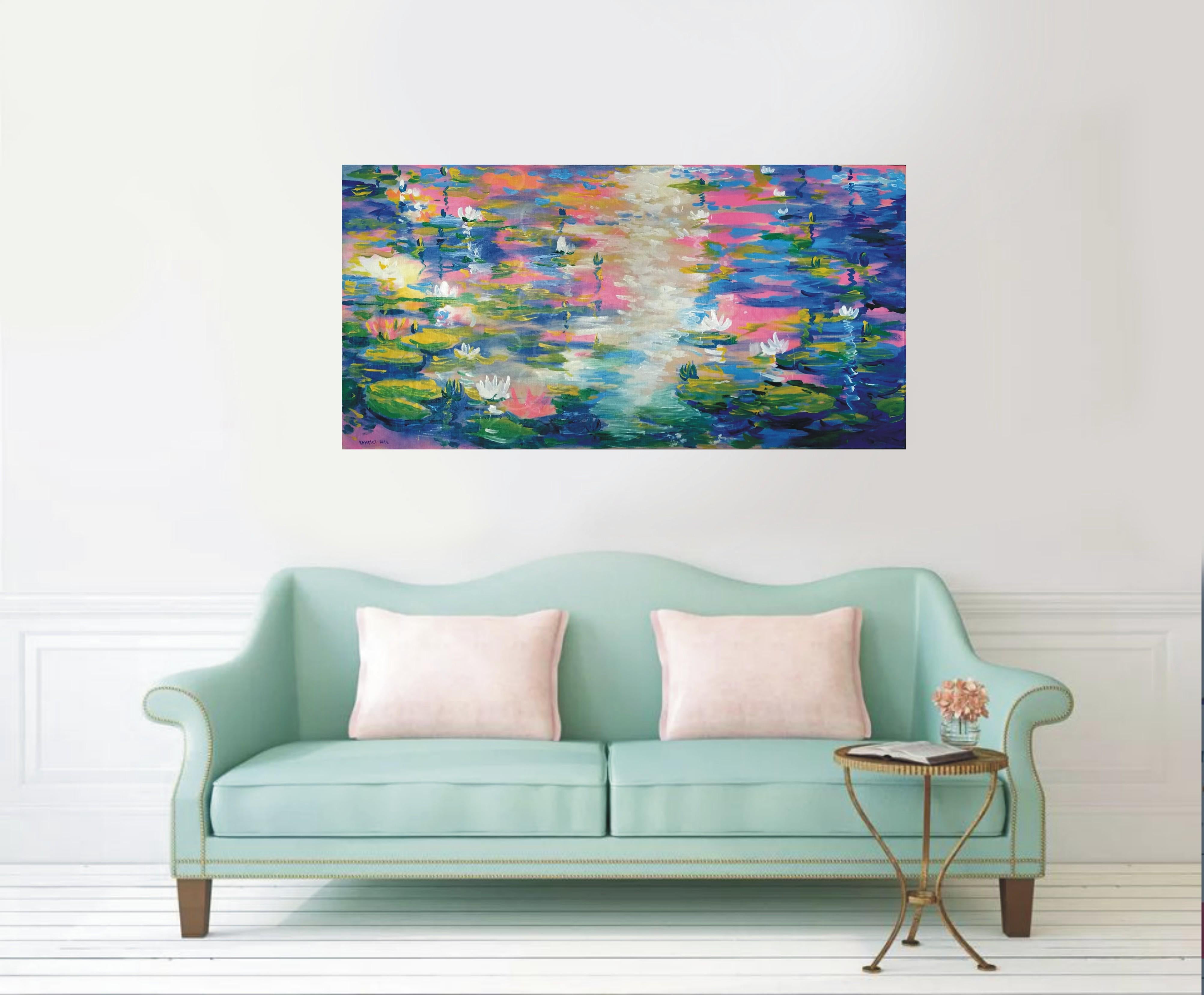 Water Lilies in the Lake For Sale 7
