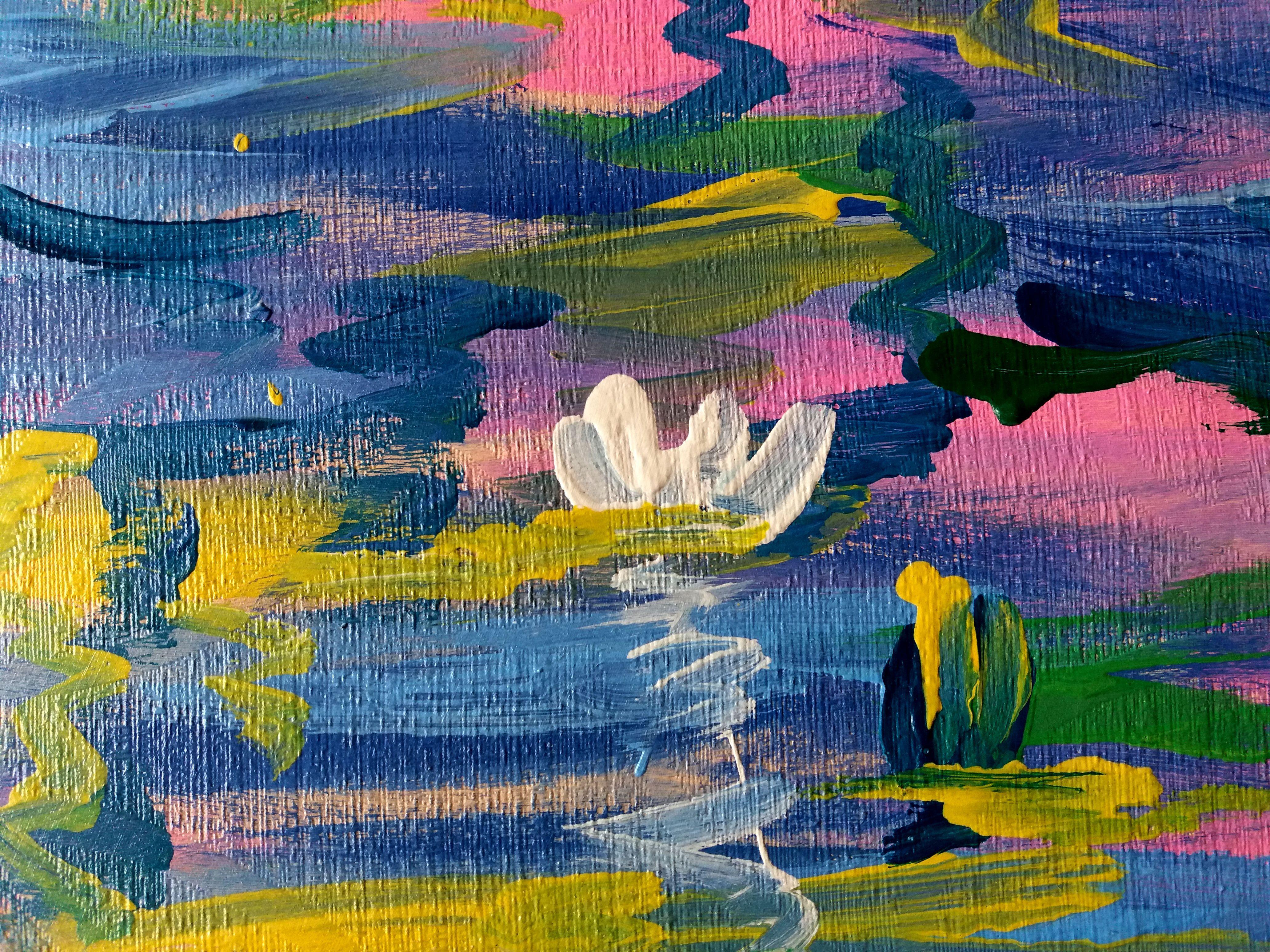 Water Lilies in the Lake For Sale 16