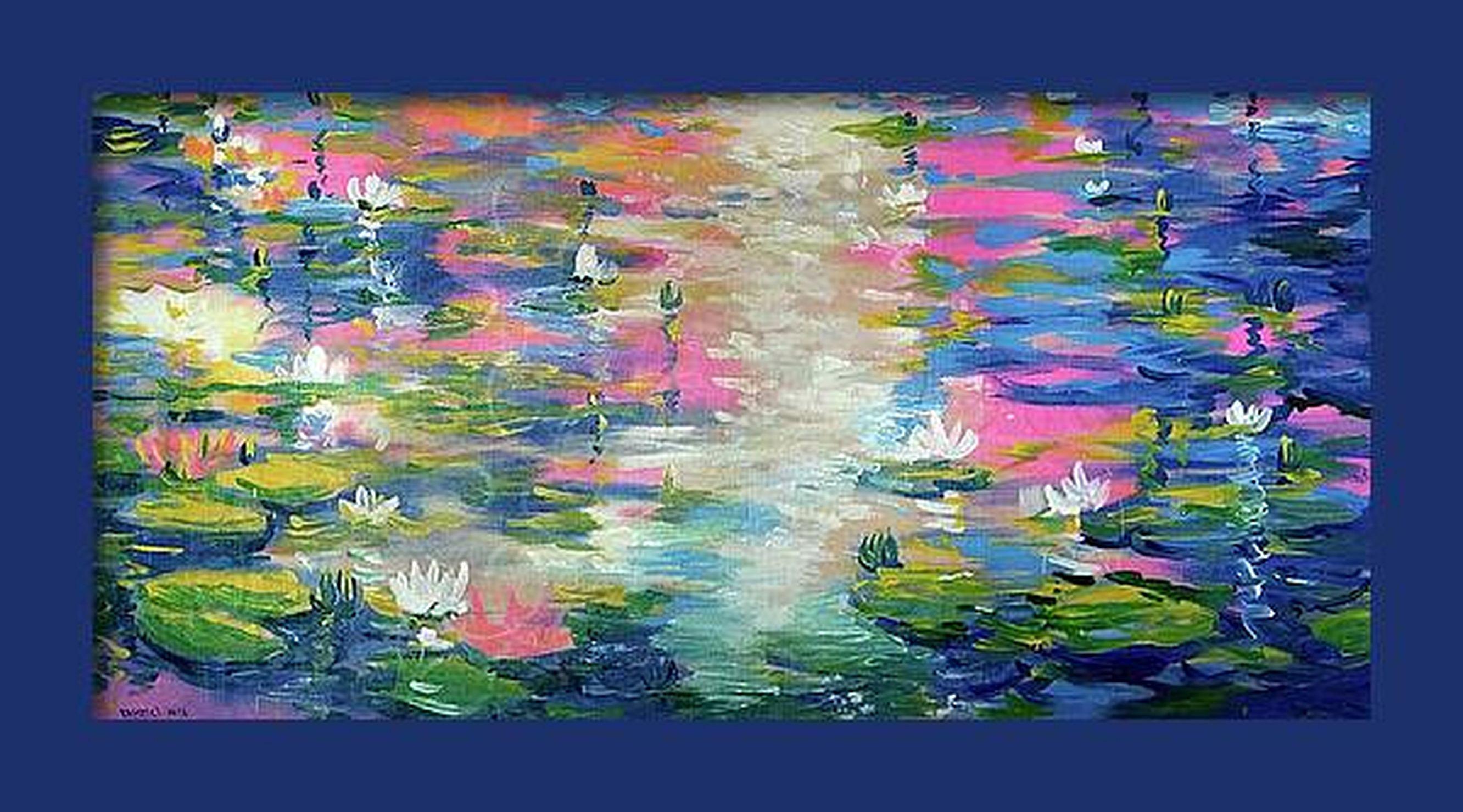 Water Lilies in the Lake For Sale 3