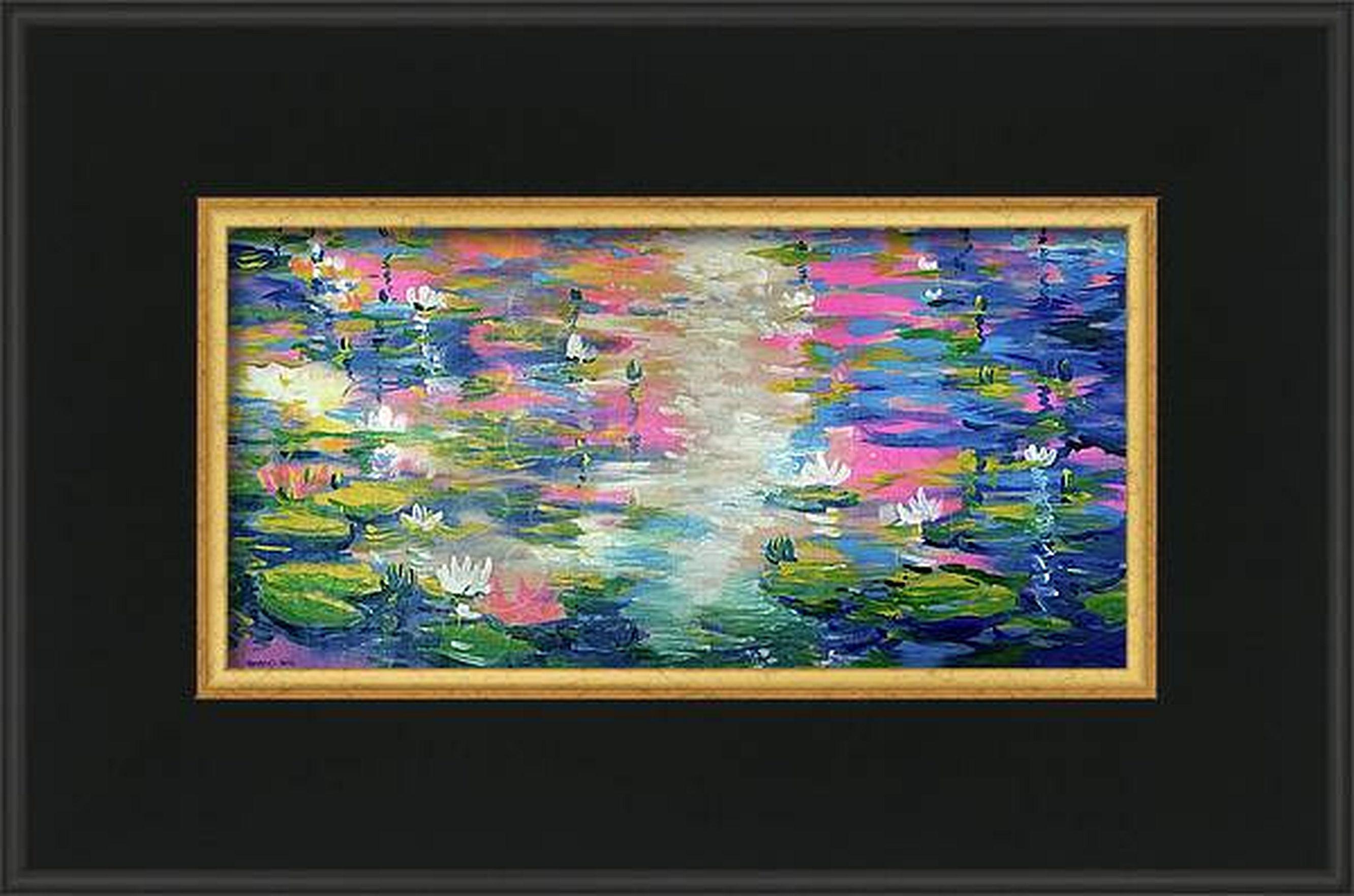 Water Lilies in the Lake For Sale 4