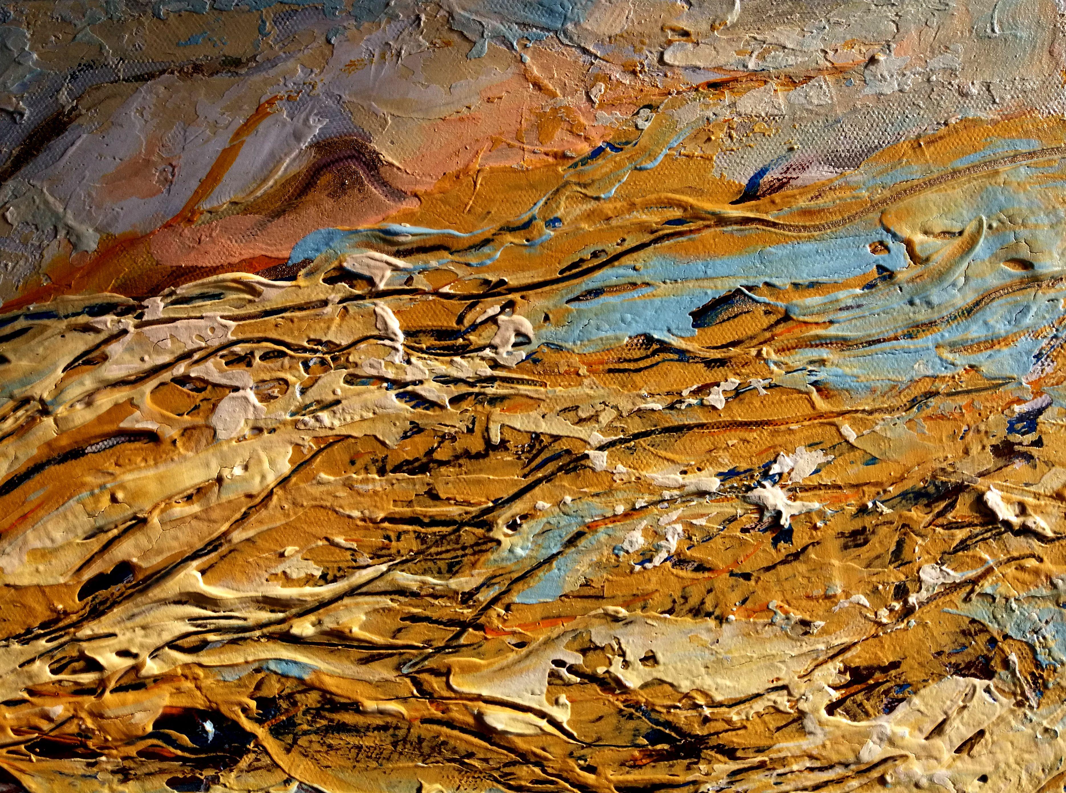 VENTO. dipinto originale - Painting Naturalismo di RAKHMET REDZHEPOV (RAMZI)