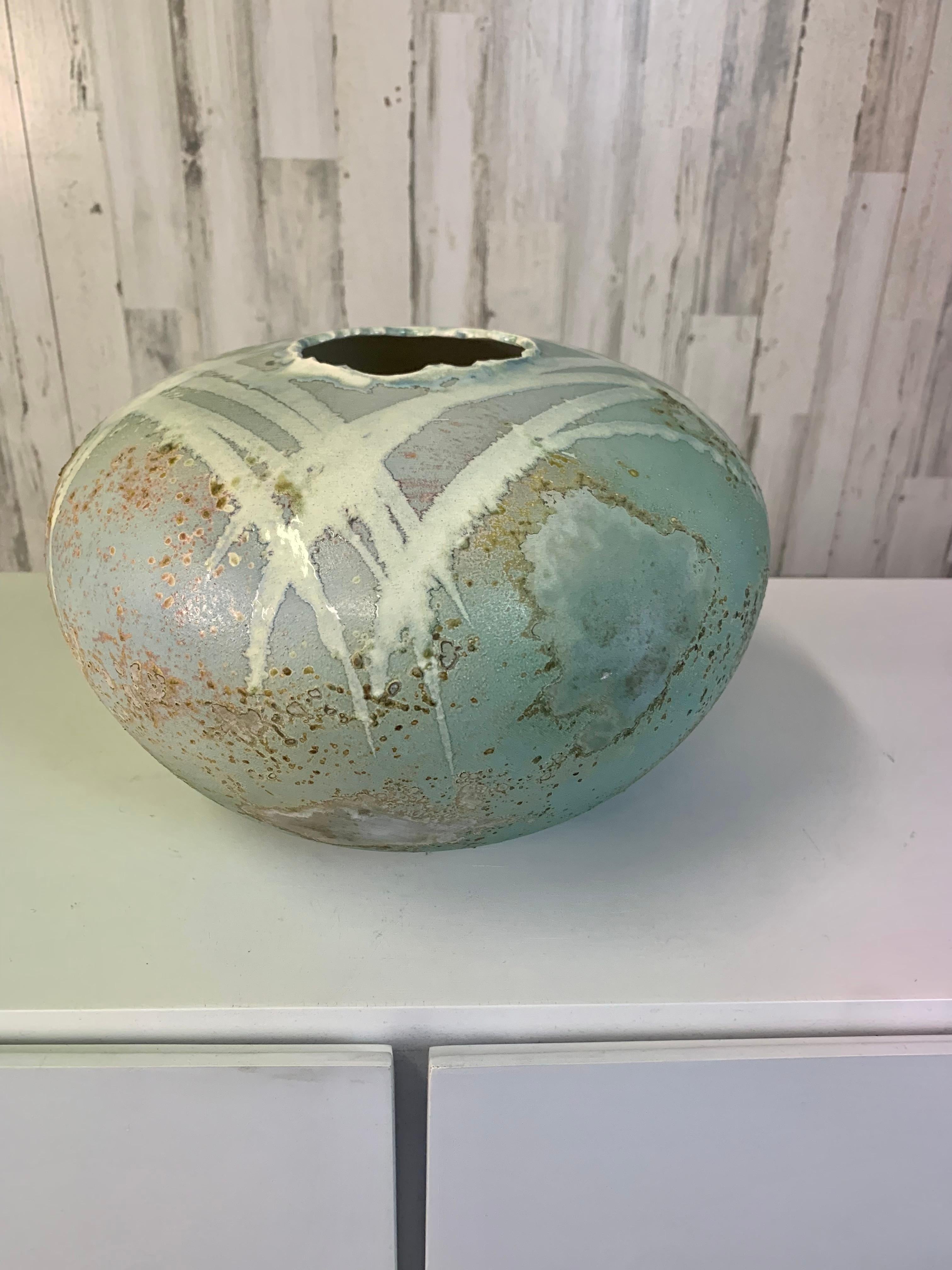 Récipient cuit au raku de Tony Evans Designs en vente 3