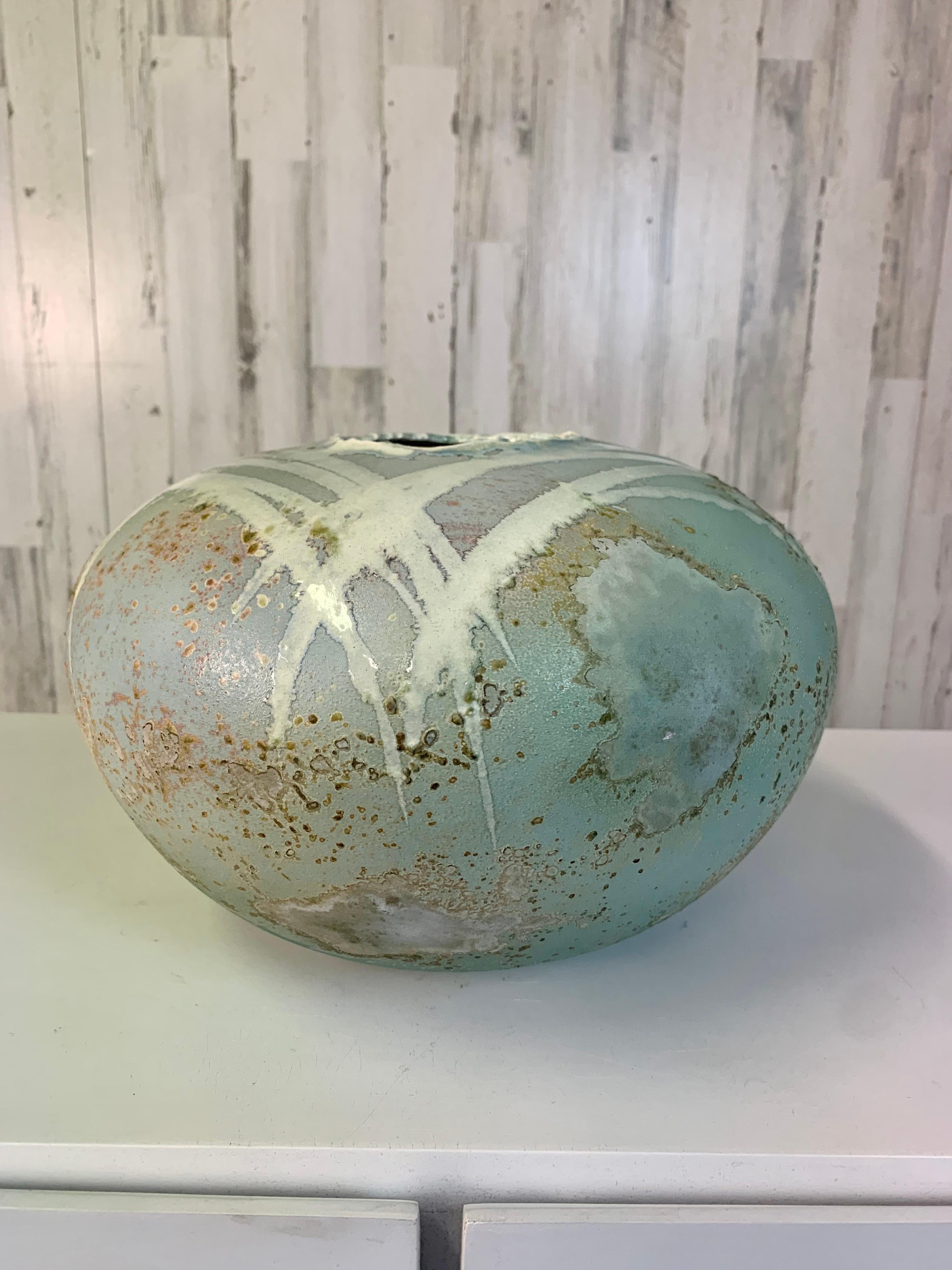 Récipient cuit au raku de Tony Evans Designs en vente 4