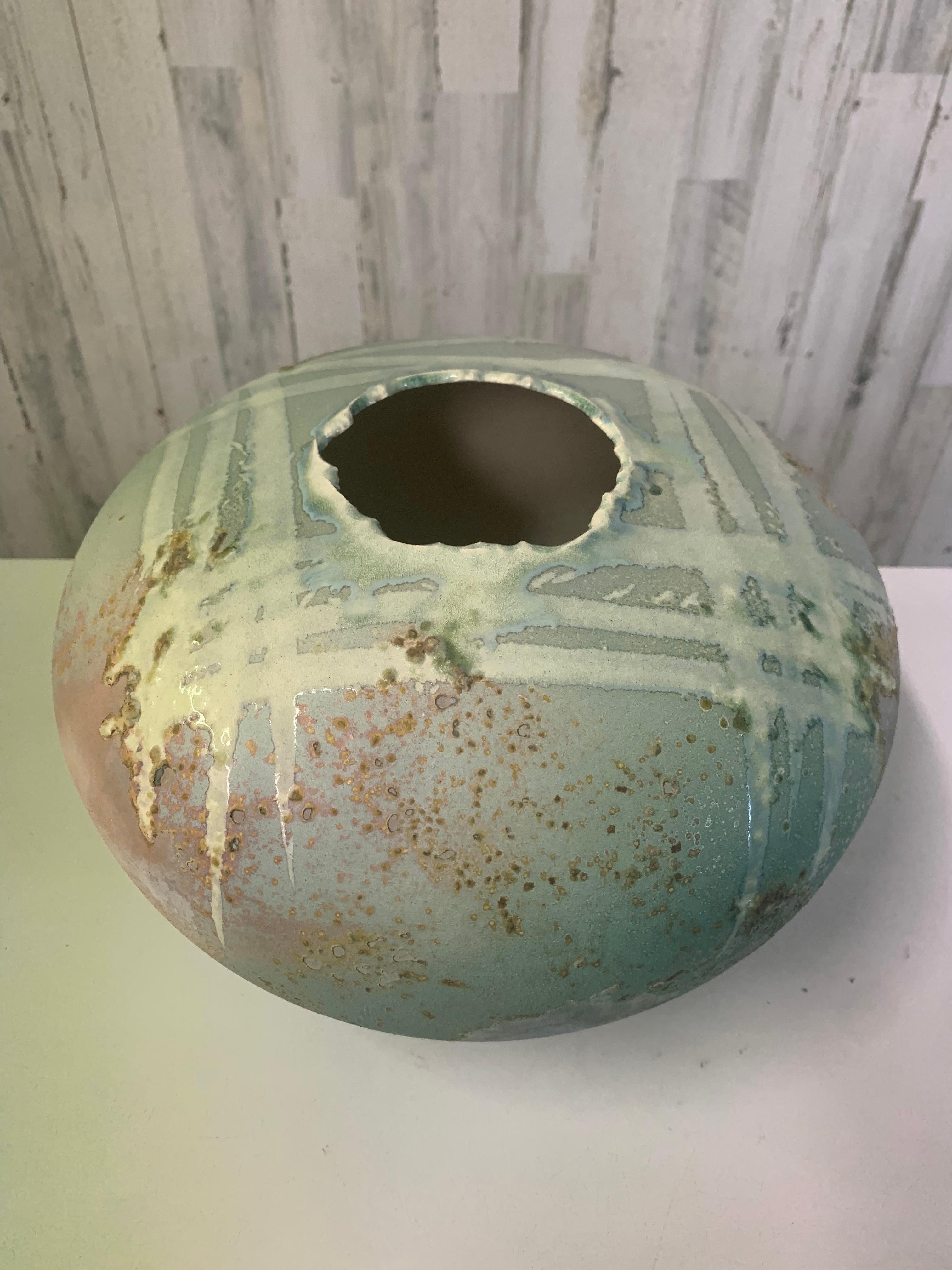 Récipient cuit au raku de Tony Evans Designs en vente 9