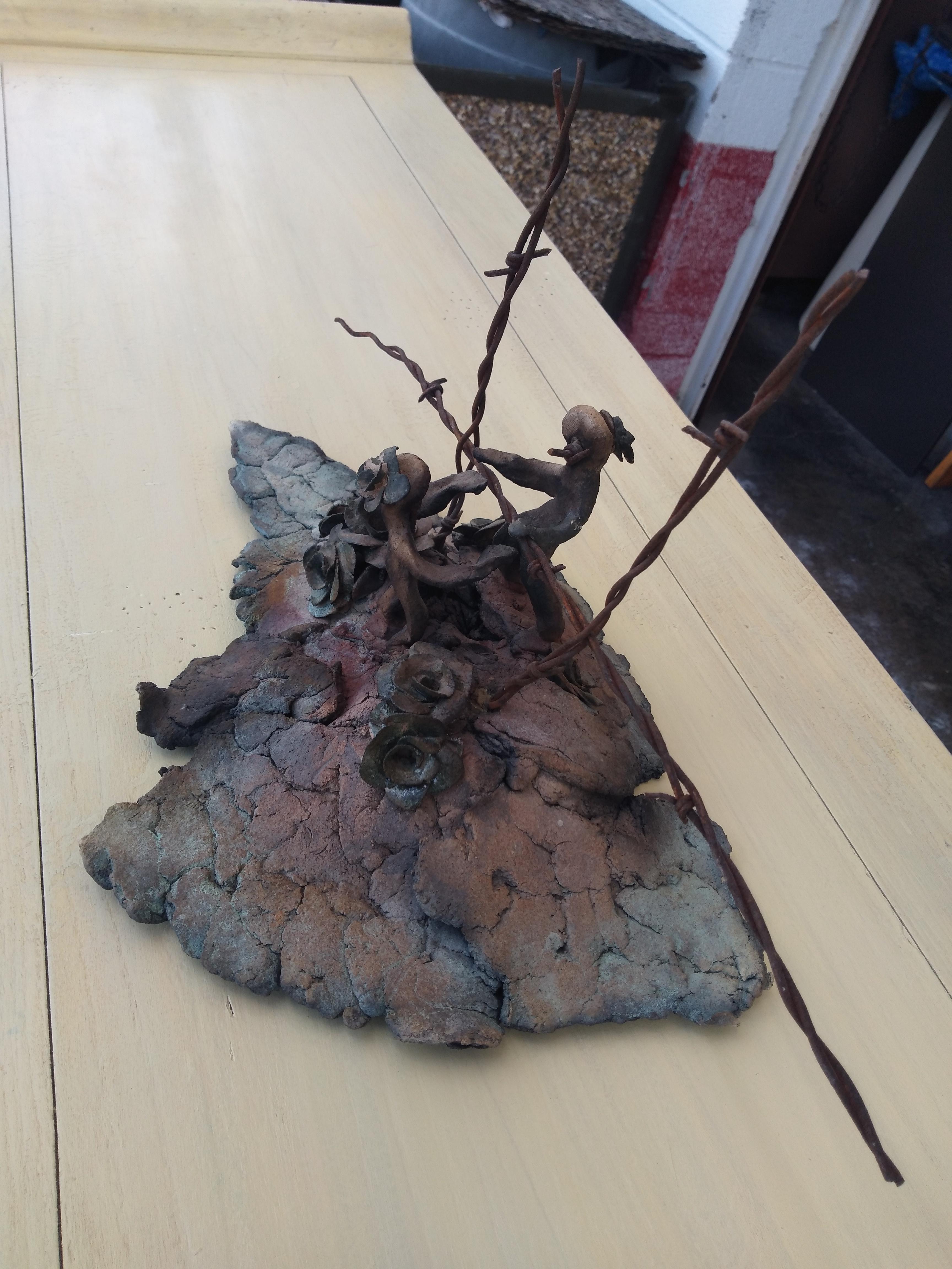 XX secolo Scultura Raku 