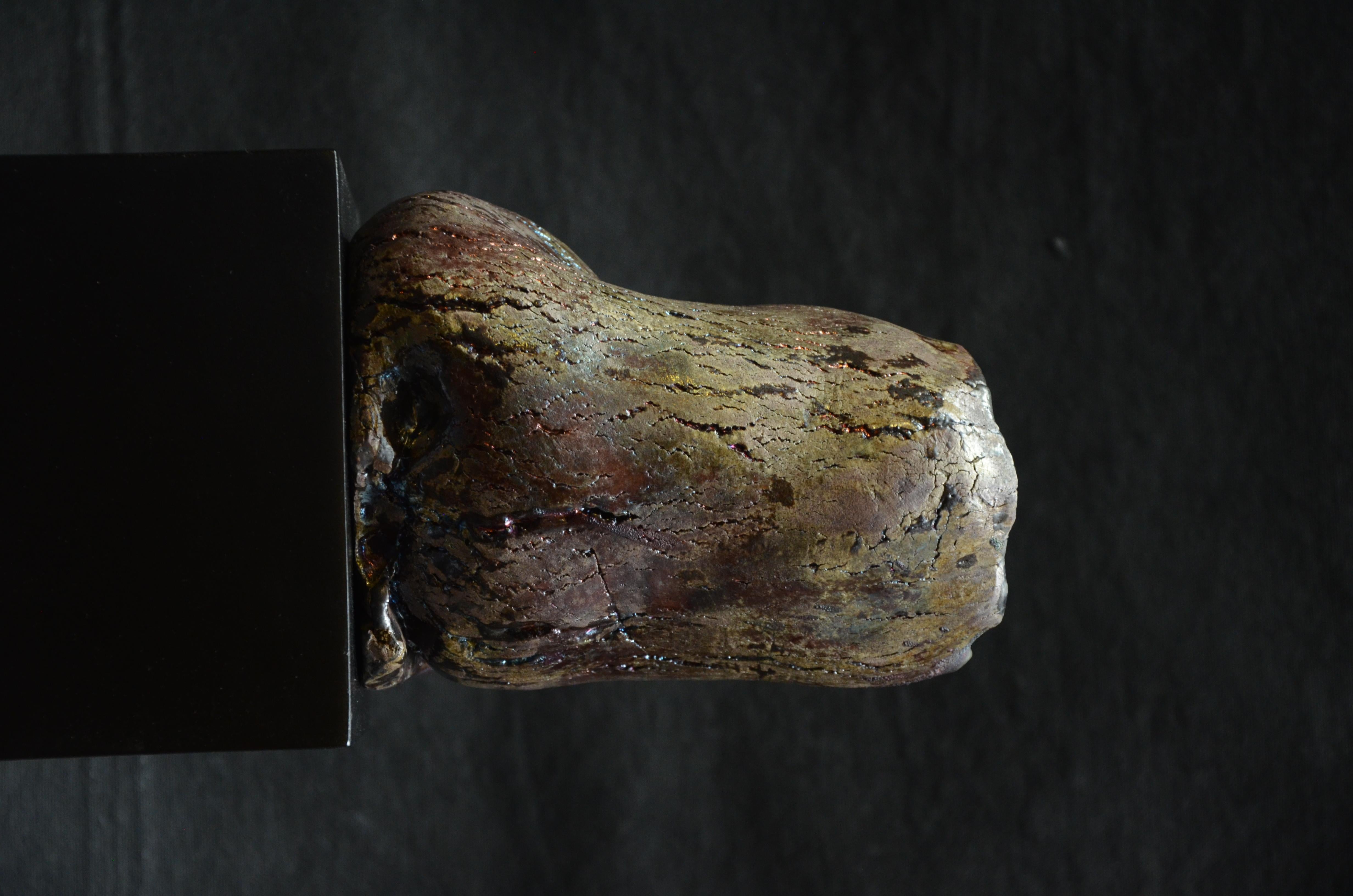 Raku-Skulptur aus Haut von Vica Ceramica (21. Jahrhundert und zeitgenössisch) im Angebot