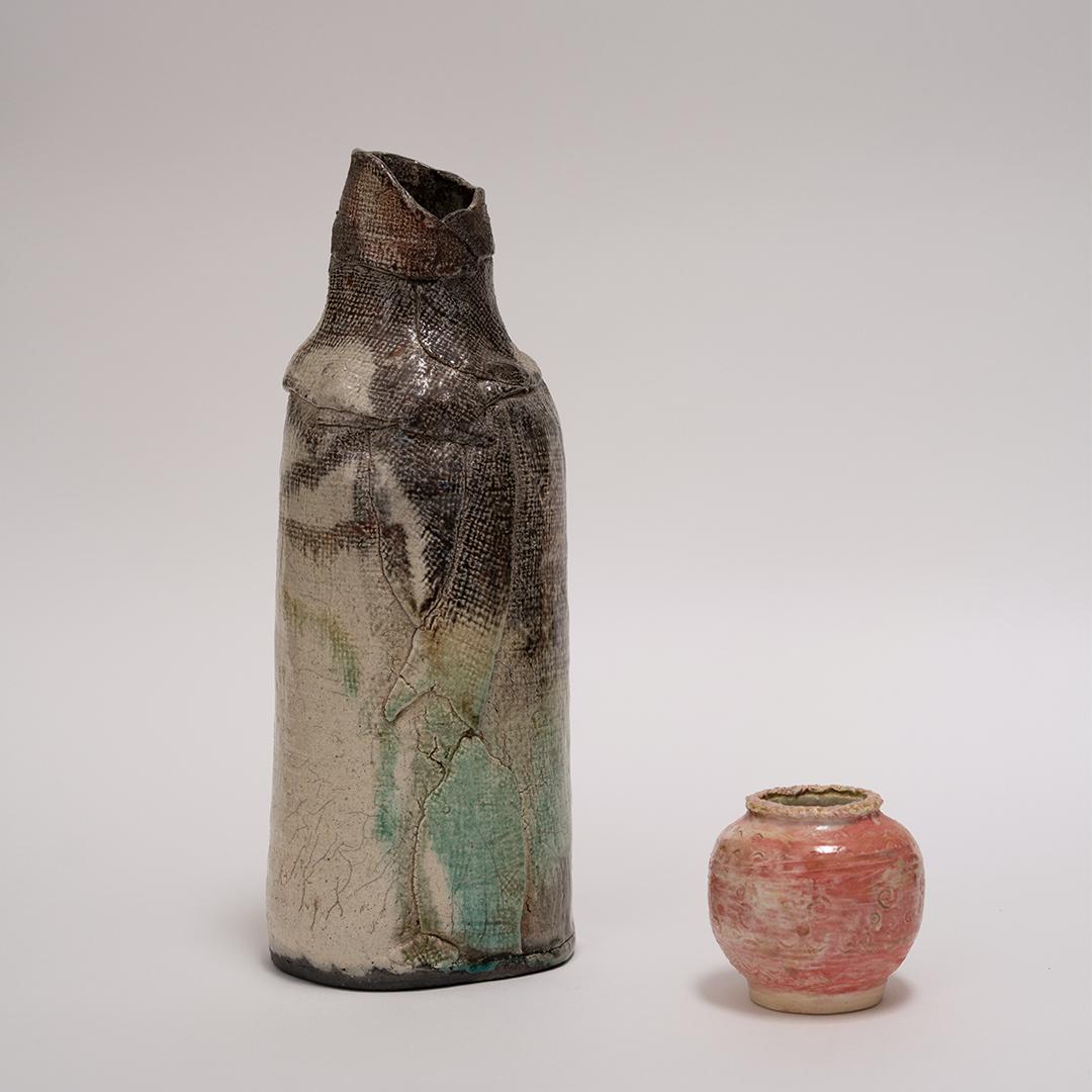 Mid-Century moderno Vaso Raku in vendita