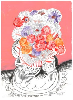 La Madura: Mixed Media Painting, Naturalistic Style, 2010s, Framed
