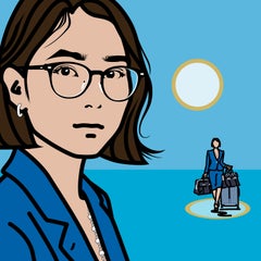 Ayumi, Marketing Digital Painting Pop Art Print