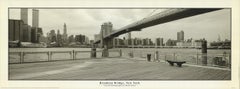 Ralf Uicker 'Brooklyn Bridge, New York' Photography Black & White Offset Print