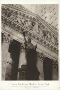 Ralf Uicker 'Stock Exchange Market, New York' Photography Black & White Offset