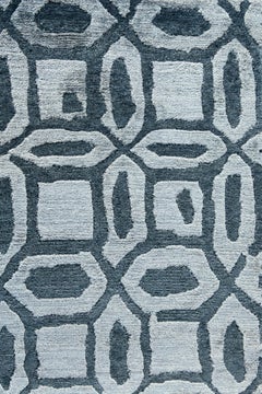 Rallegra Rug Modern Design Bamboo Silk