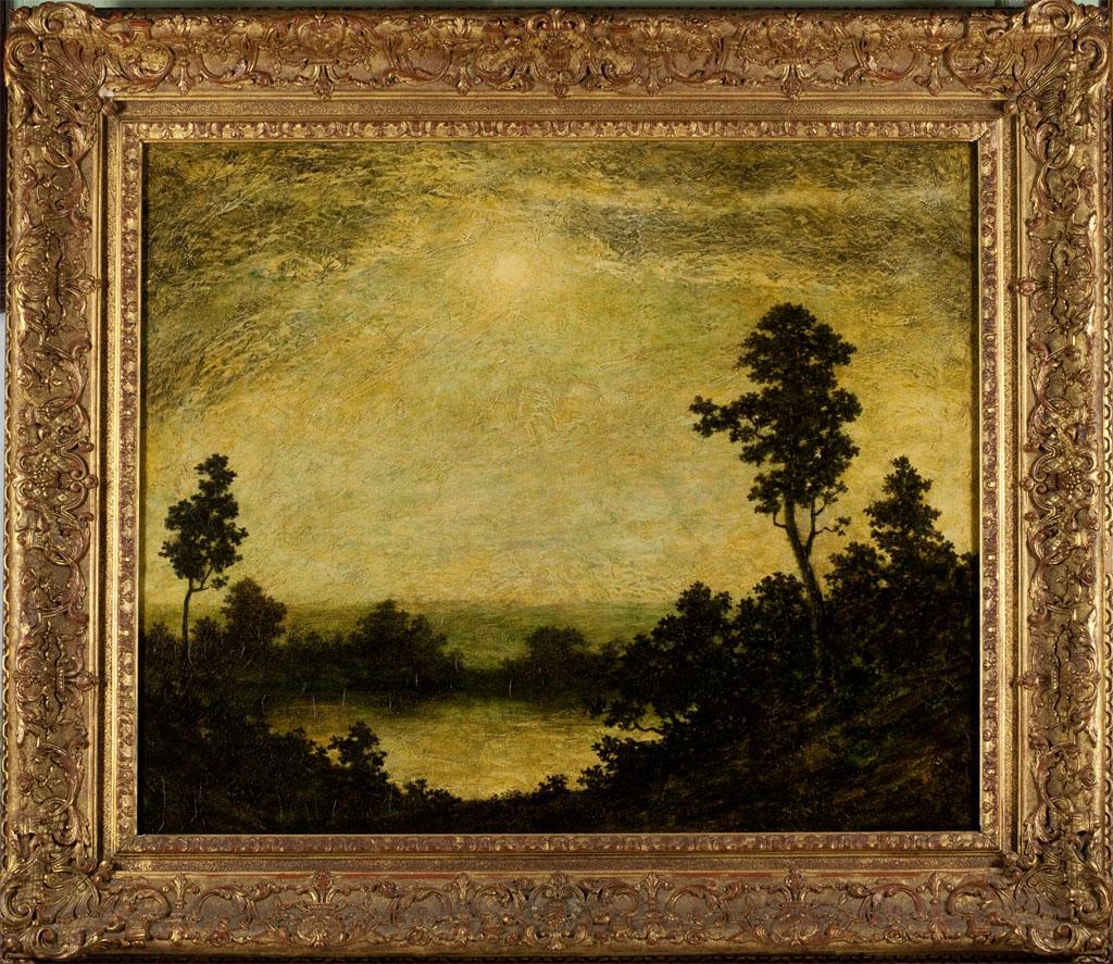 Into the Night  - Painting by Ralph Albert Blakelock