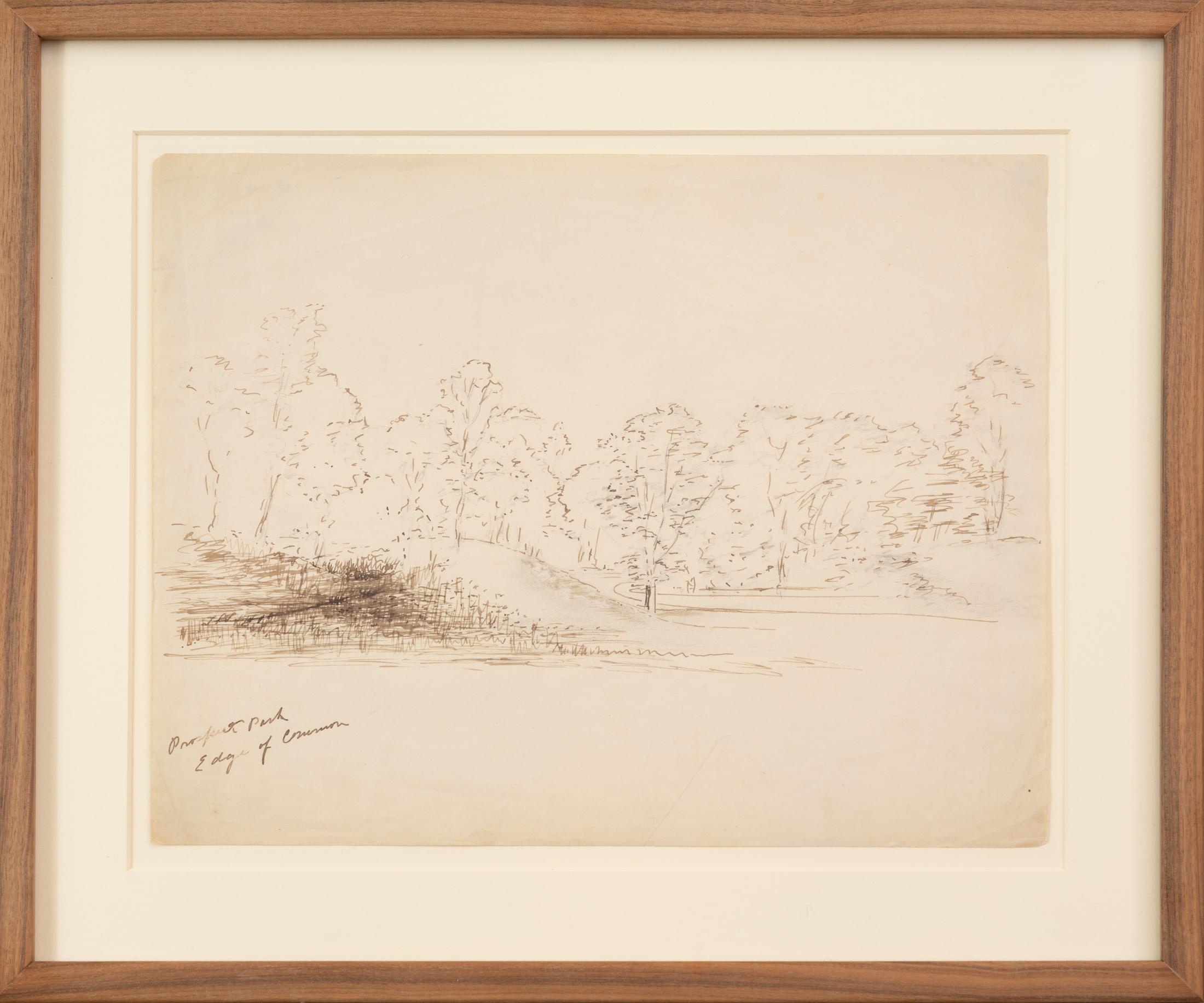 Prospect Park, Edge of Common – Painting von Ralph Albert Blakelock