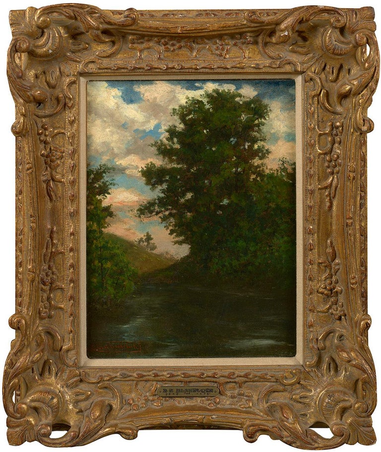 Ralph Albert Blakelock Trees by a Stream For Sale at 1stDibs