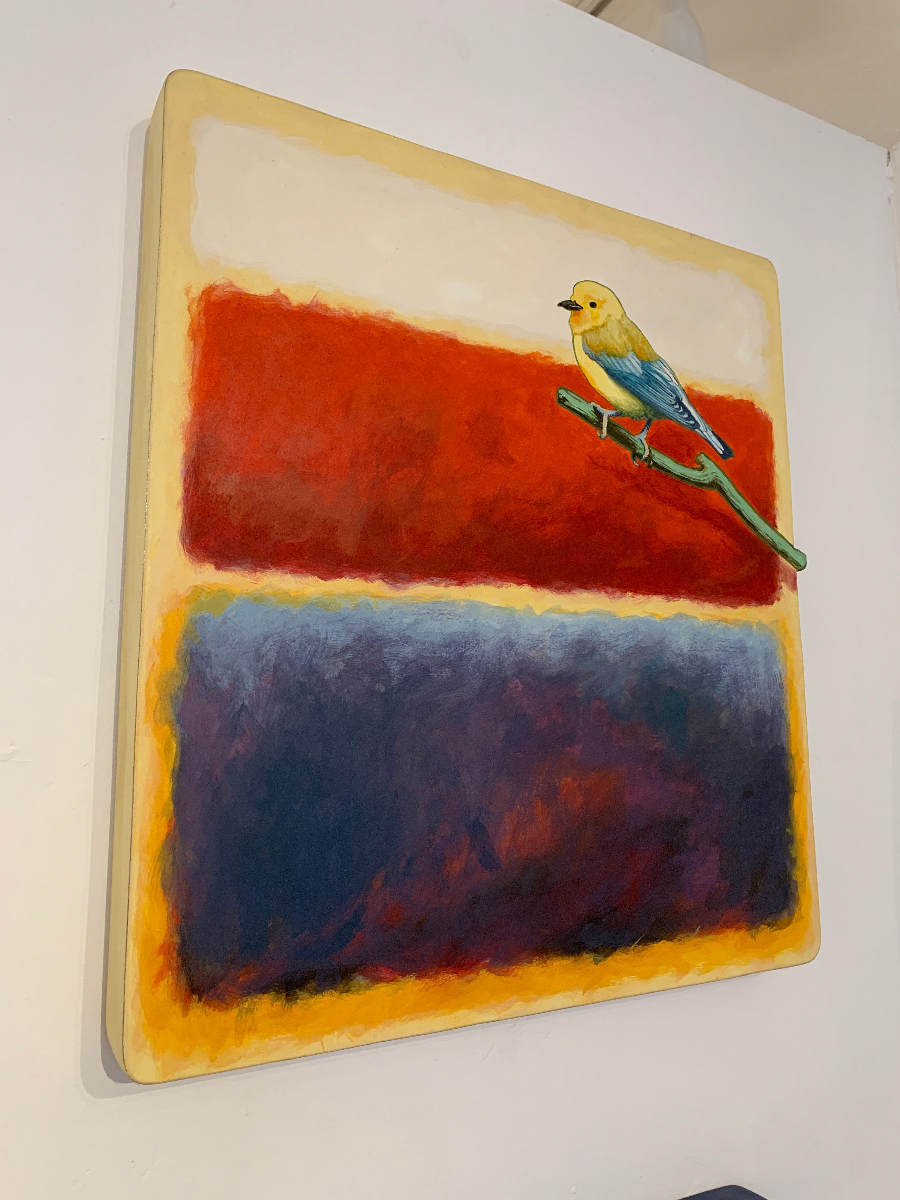 Ralph Allen Massey Animal Painting - Wood Warbler