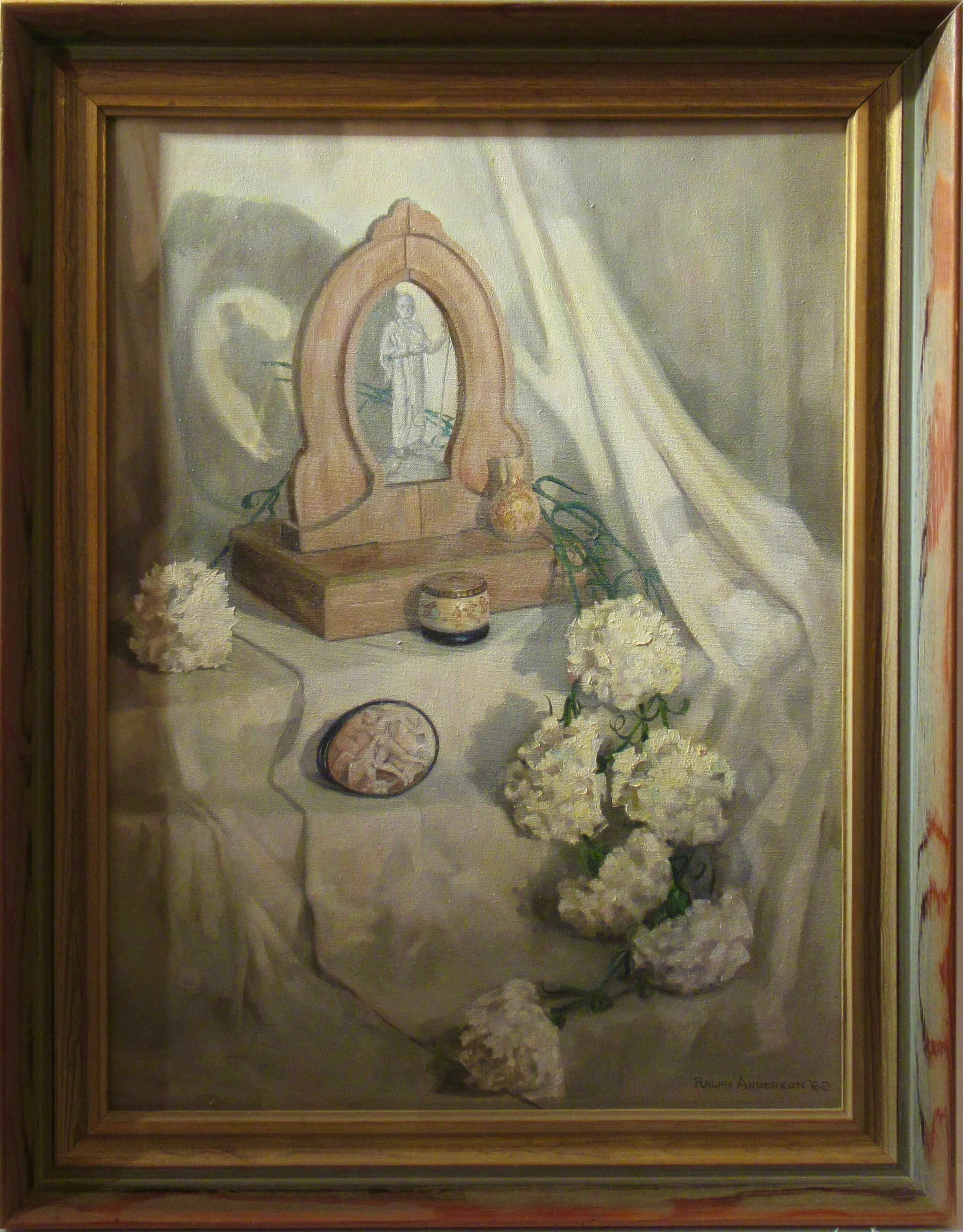 Still-Life Painting di Ralph Anderson - Natura morta con fiori