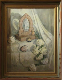 Vintage Still Life with Flowers