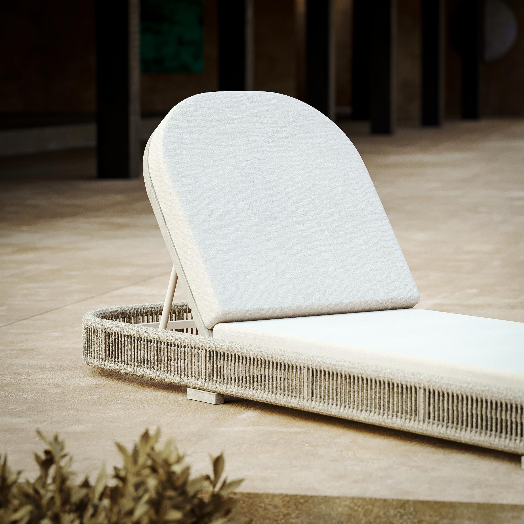 Contemporary Ralph-ash Sunbed by Snoc For Sale