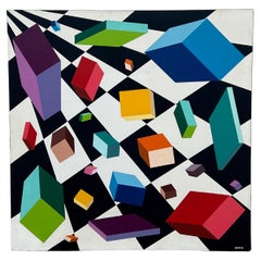 Ralph Berko Abstract Hard-edge Painting