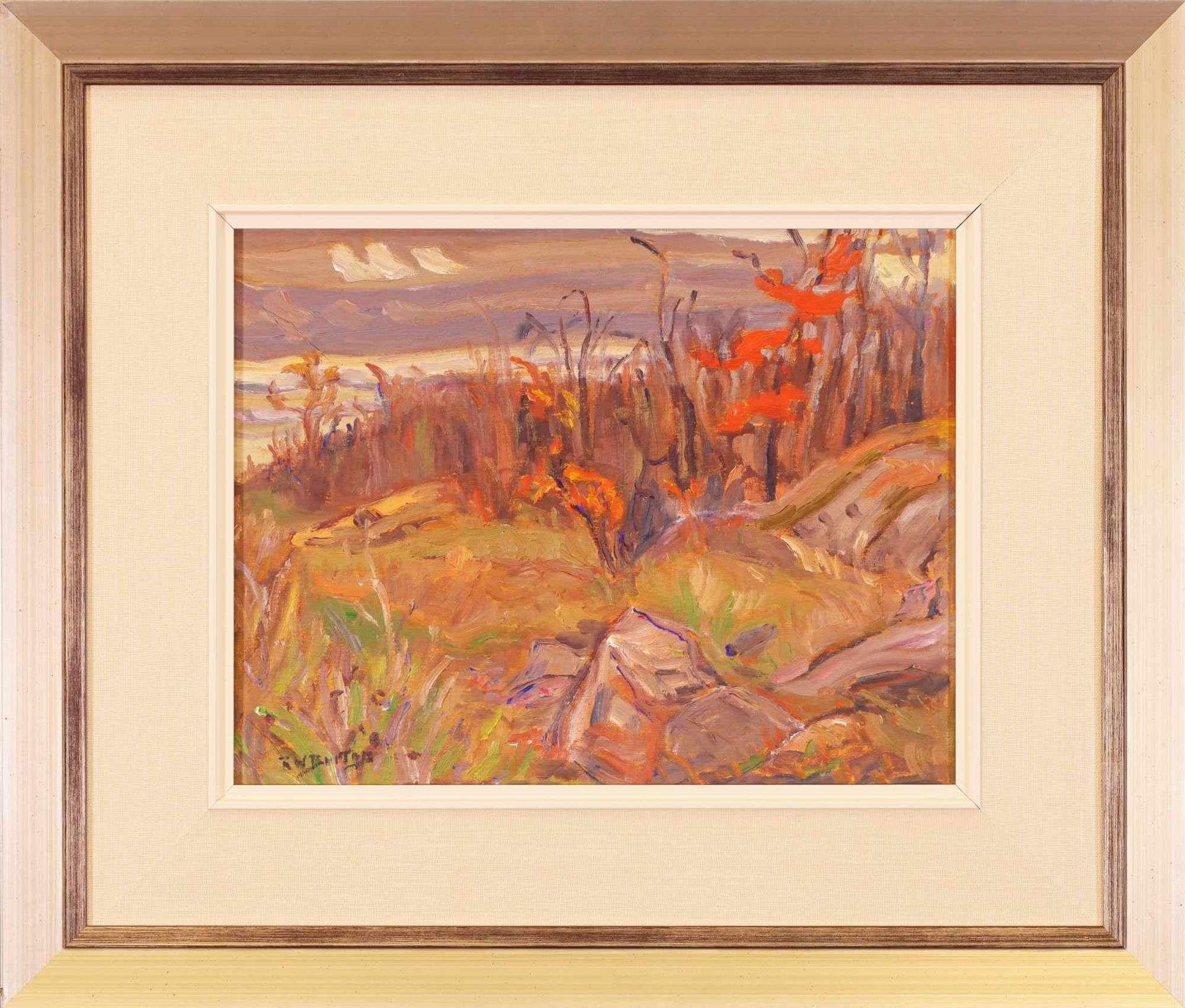 Late autumn - Painting by Ralph Burton