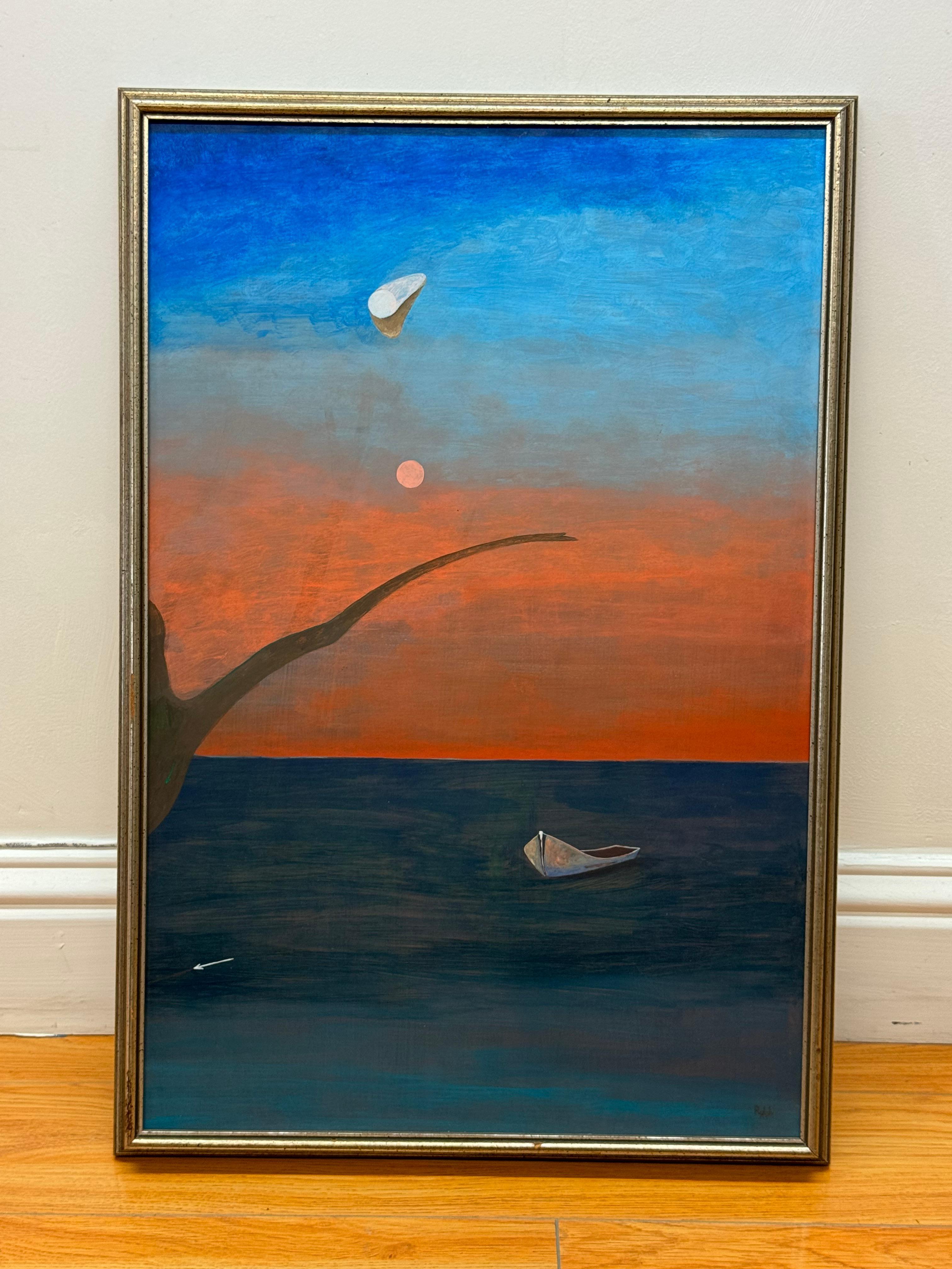 Ralph Chapotean (Haitian, 1954-Active)

Surrealist landscape

Oil on Massanet

16 x 24 unframed, 17.5 x 25.5 framed