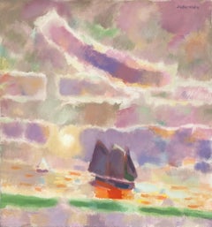 Early Evening, Sunset over Water