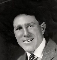 Cowboy Dancing with Lariats, Hand Colored