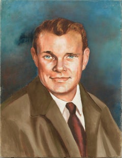 Portrait of a Man with Blue Eyes