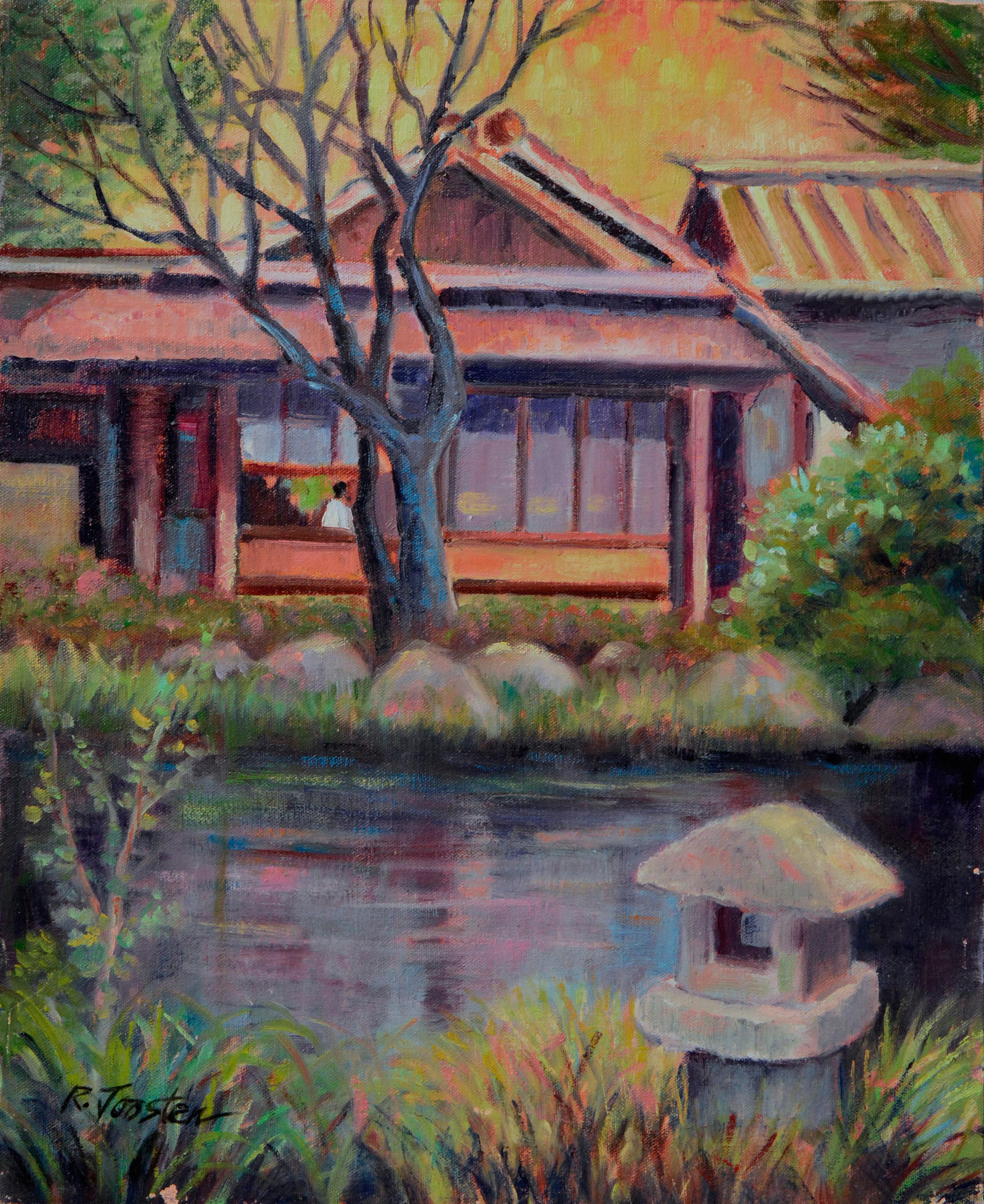 Ralph Edward Joosten Landscape Painting - The Tea House
