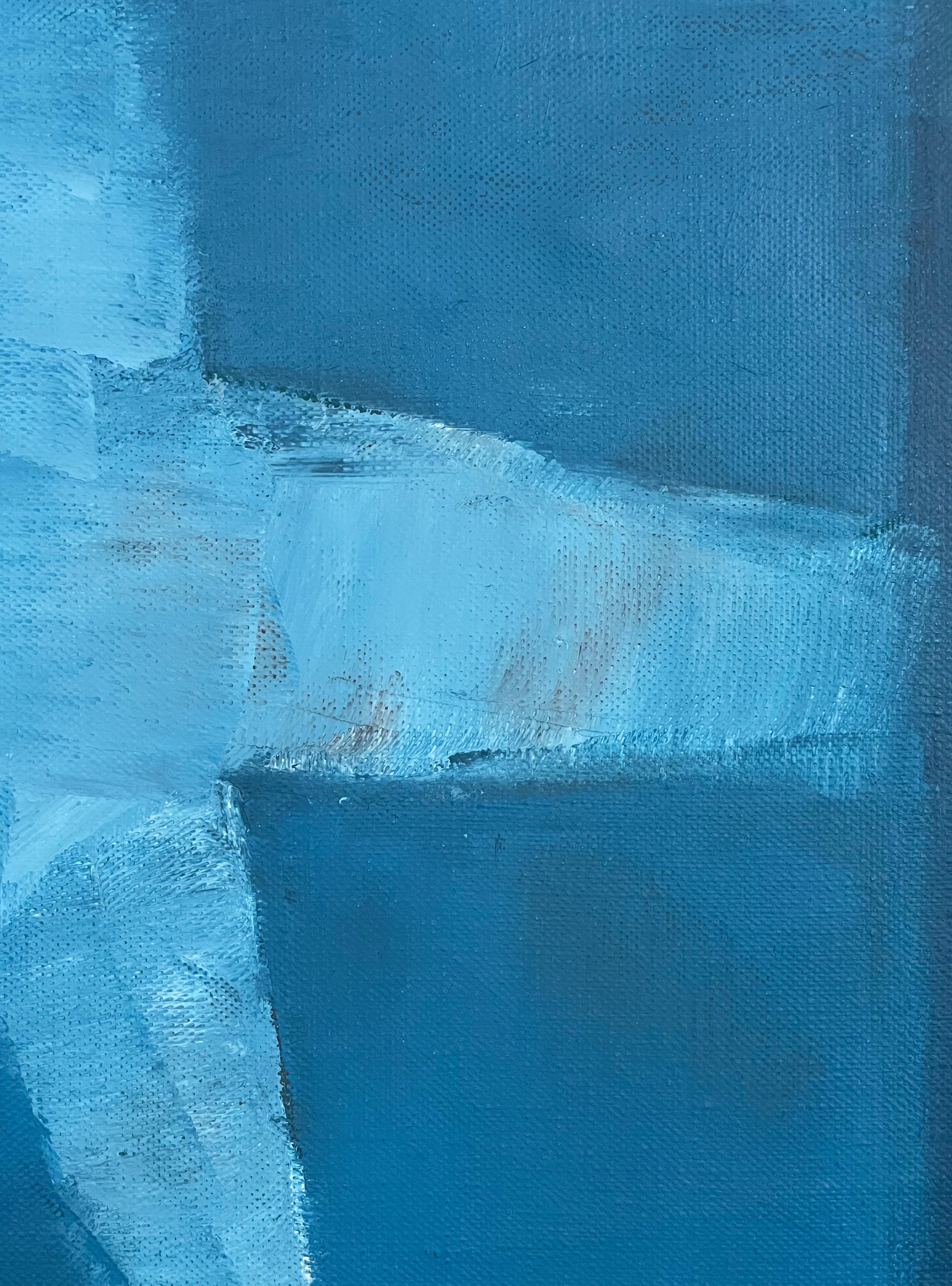Abstract of Woman with Flag For Sale 5