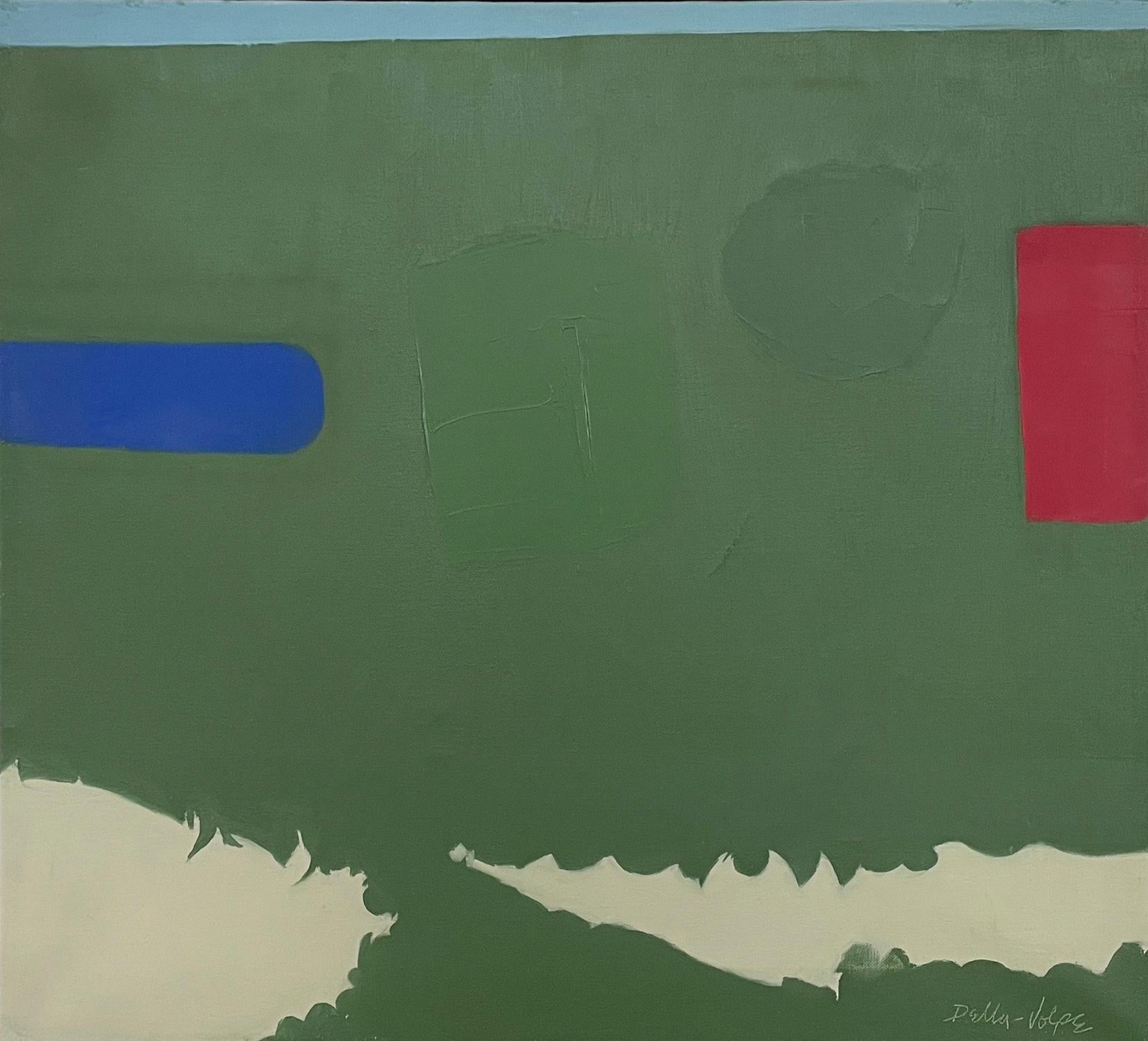 Beach Patterns Abstract - Painting by Ralph Eugene Della-Volpe