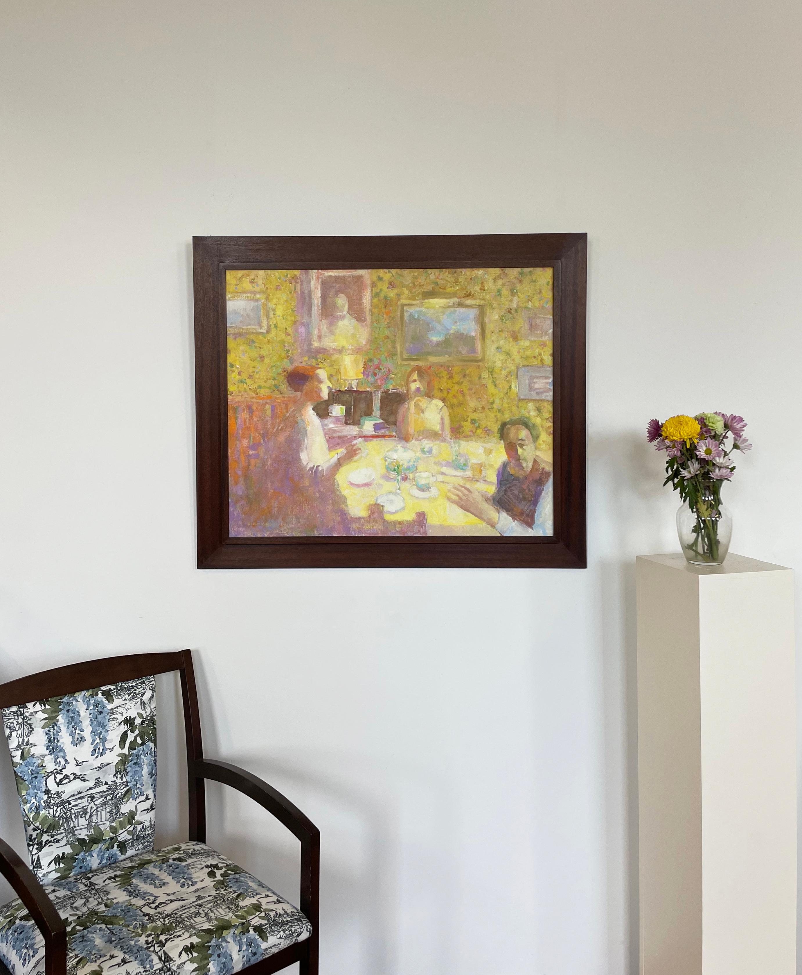 Abendessen Zeit Figurative Abstrakte im Angebot 11