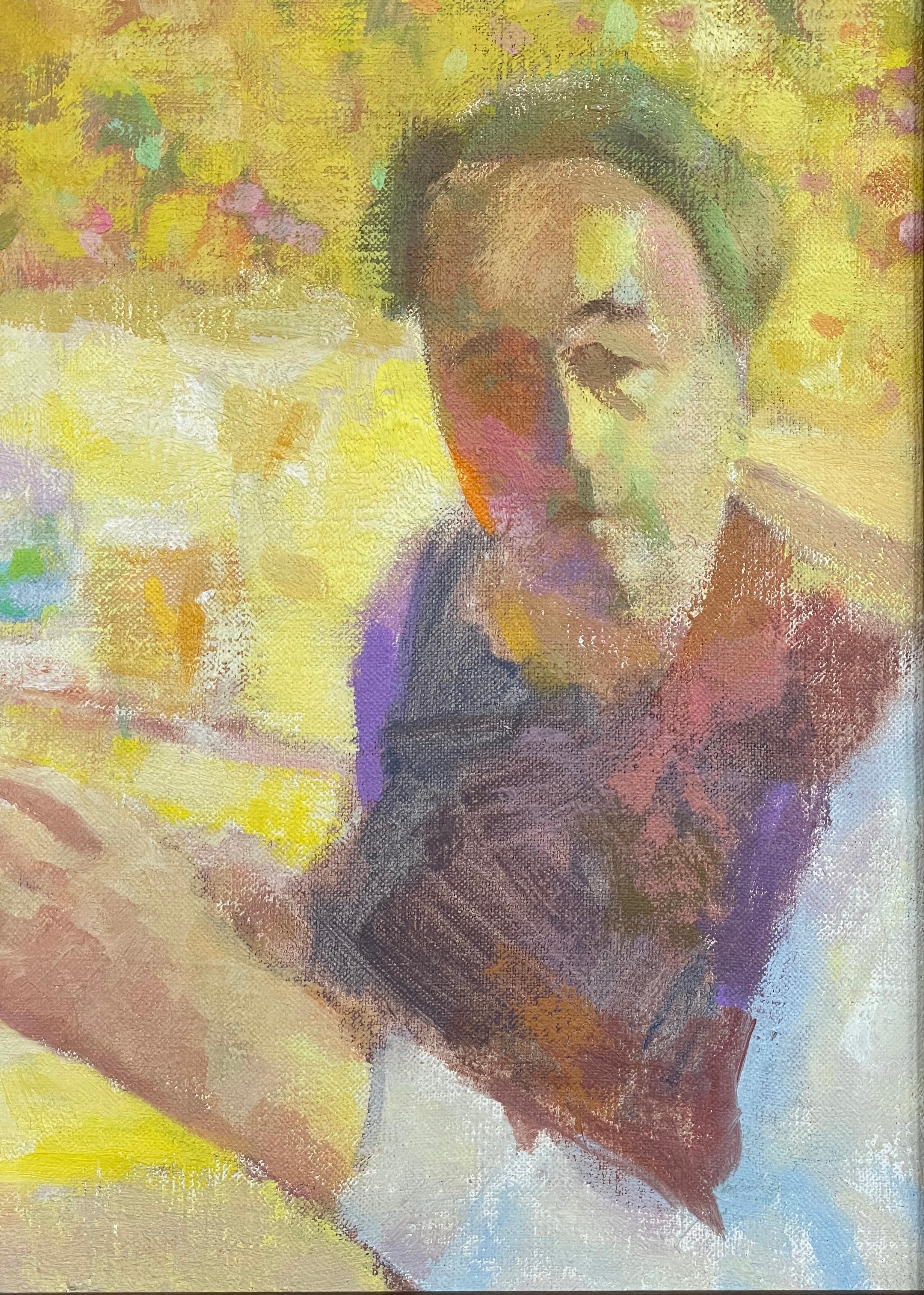 Abendessen Zeit Figurative Abstrakte im Angebot 1