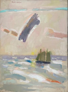 Sailing with Dark Cloud Overhead