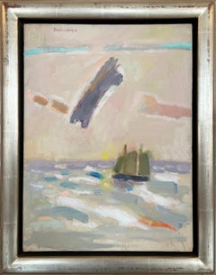 Sailing with Dark Cloud Overhead